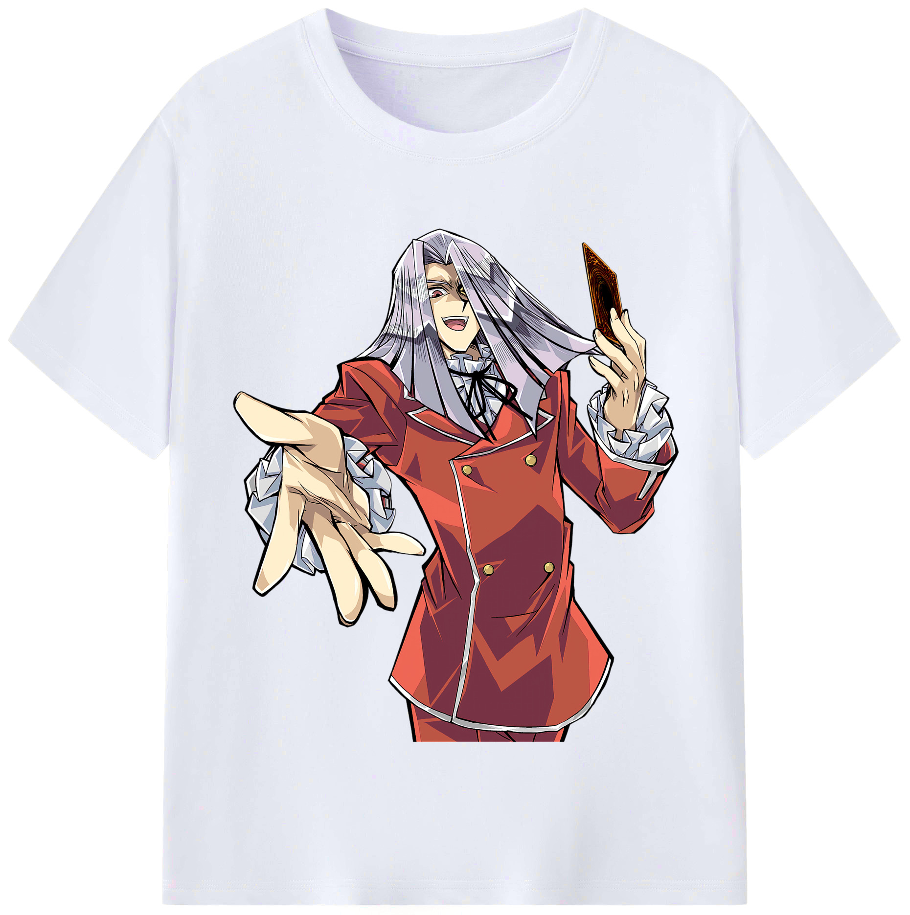 （画像用） 遊☆戯☆王 Yu-Gi-Oh! レディースカジュアルプリントTシャツ（綿100％）