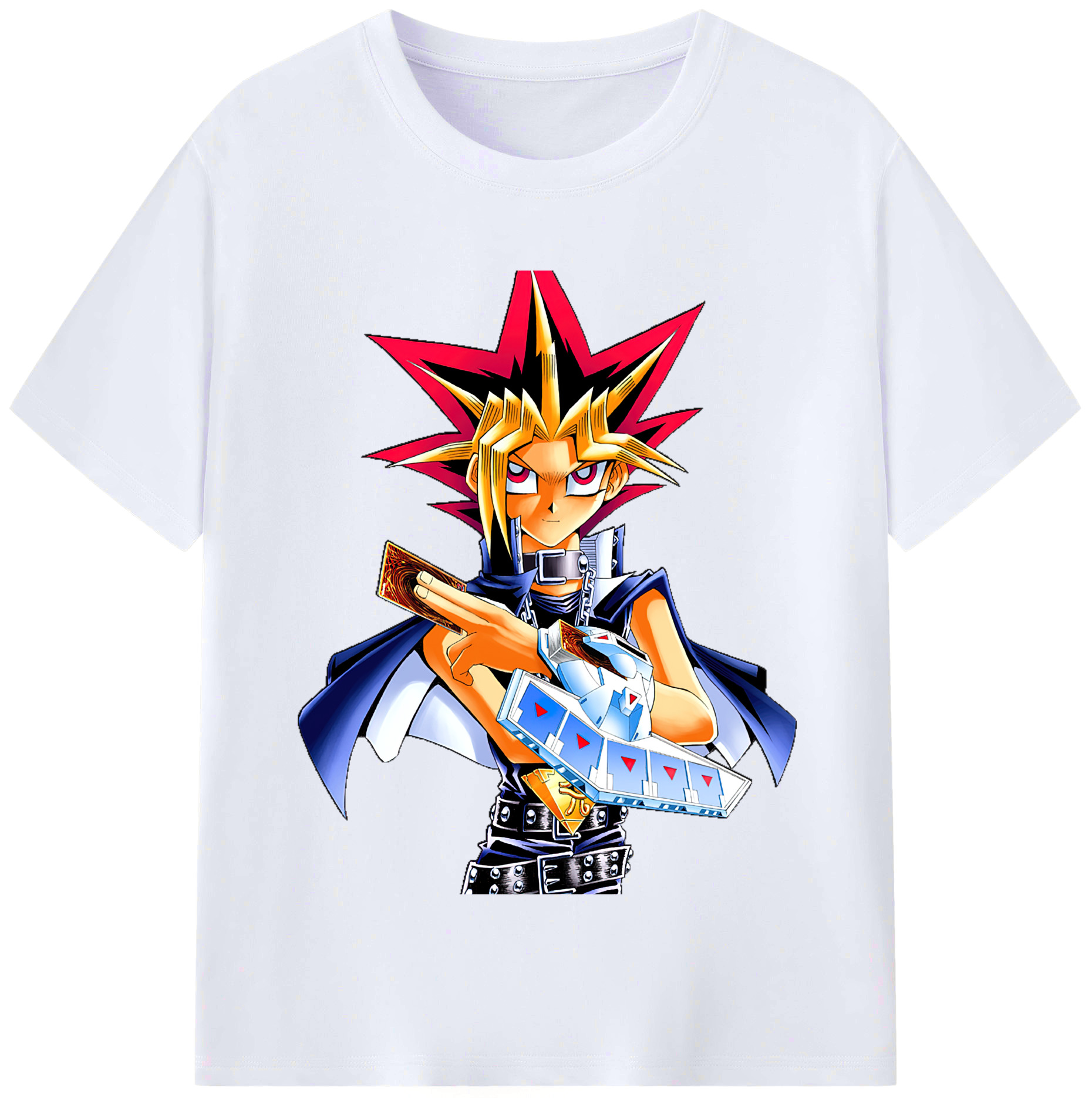 （画像用） 遊☆戯☆王 Yu-Gi-Oh! レディースカジュアルプリントTシャツ（綿100％）