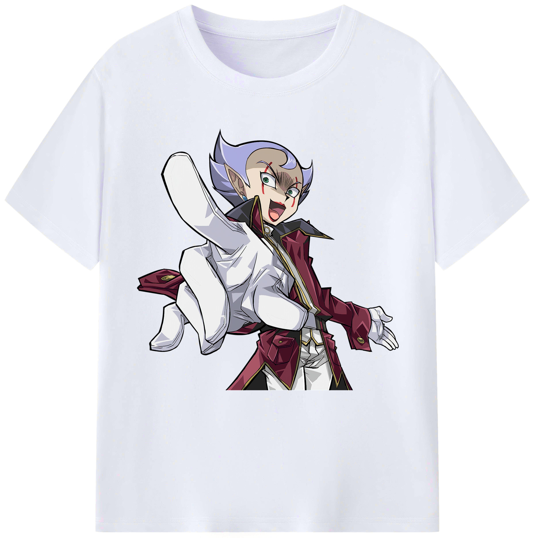 （画像用） 遊☆戯☆王 Yu-Gi-Oh! レディースカジュアルプリントTシャツ（綿100％）