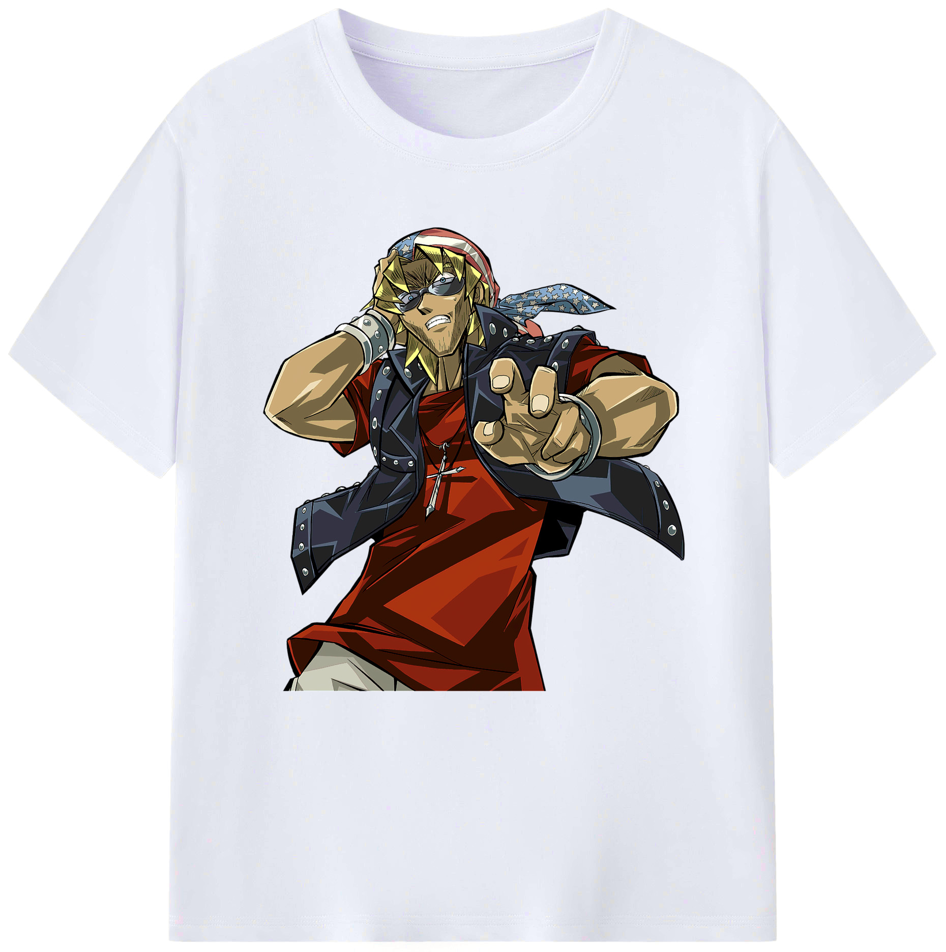 （画像用） 遊☆戯☆王 Yu-Gi-Oh! レディースカジュアルプリントTシャツ（綿100％）