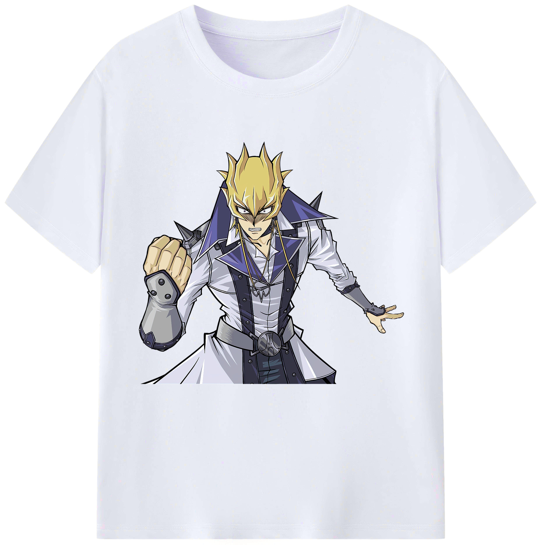 （画像用） 遊☆戯☆王 Yu-Gi-Oh! レディースカジュアルプリントTシャツ（綿100％）