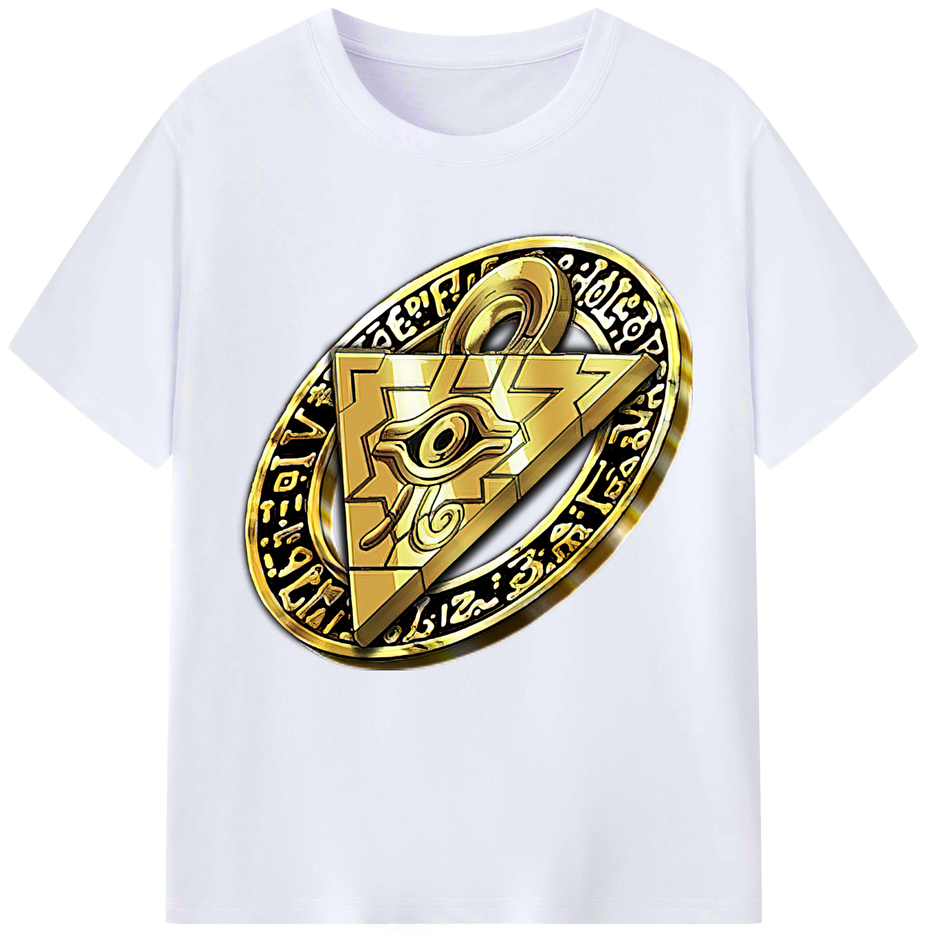 （画像用） 遊☆戯☆王 Yu-Gi-Oh! レディースカジュアルプリントTシャツ（綿100％）