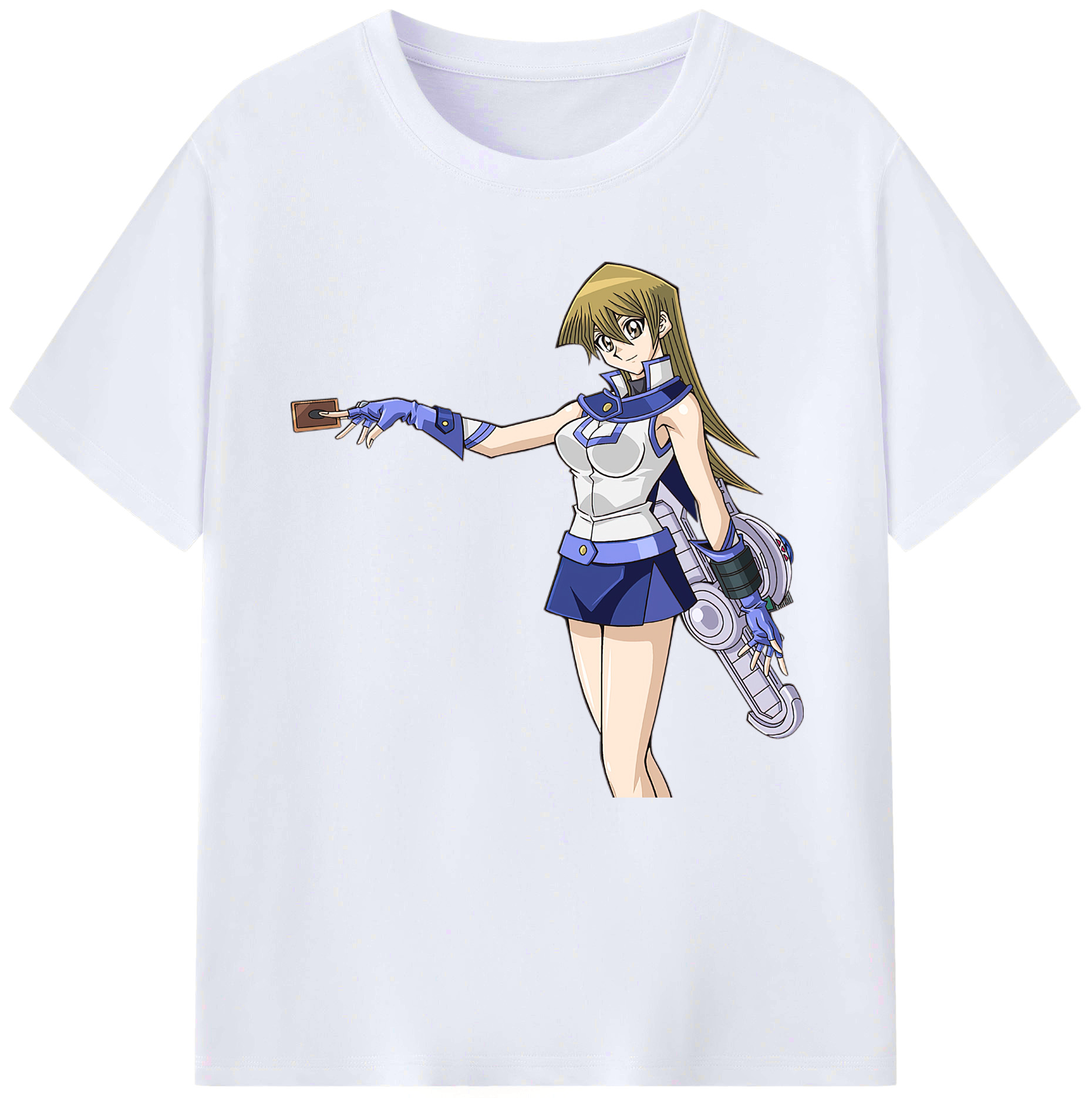 （画像用） 遊☆戯☆王 Yu-Gi-Oh! レディースカジュアルプリントTシャツ（綿100％）