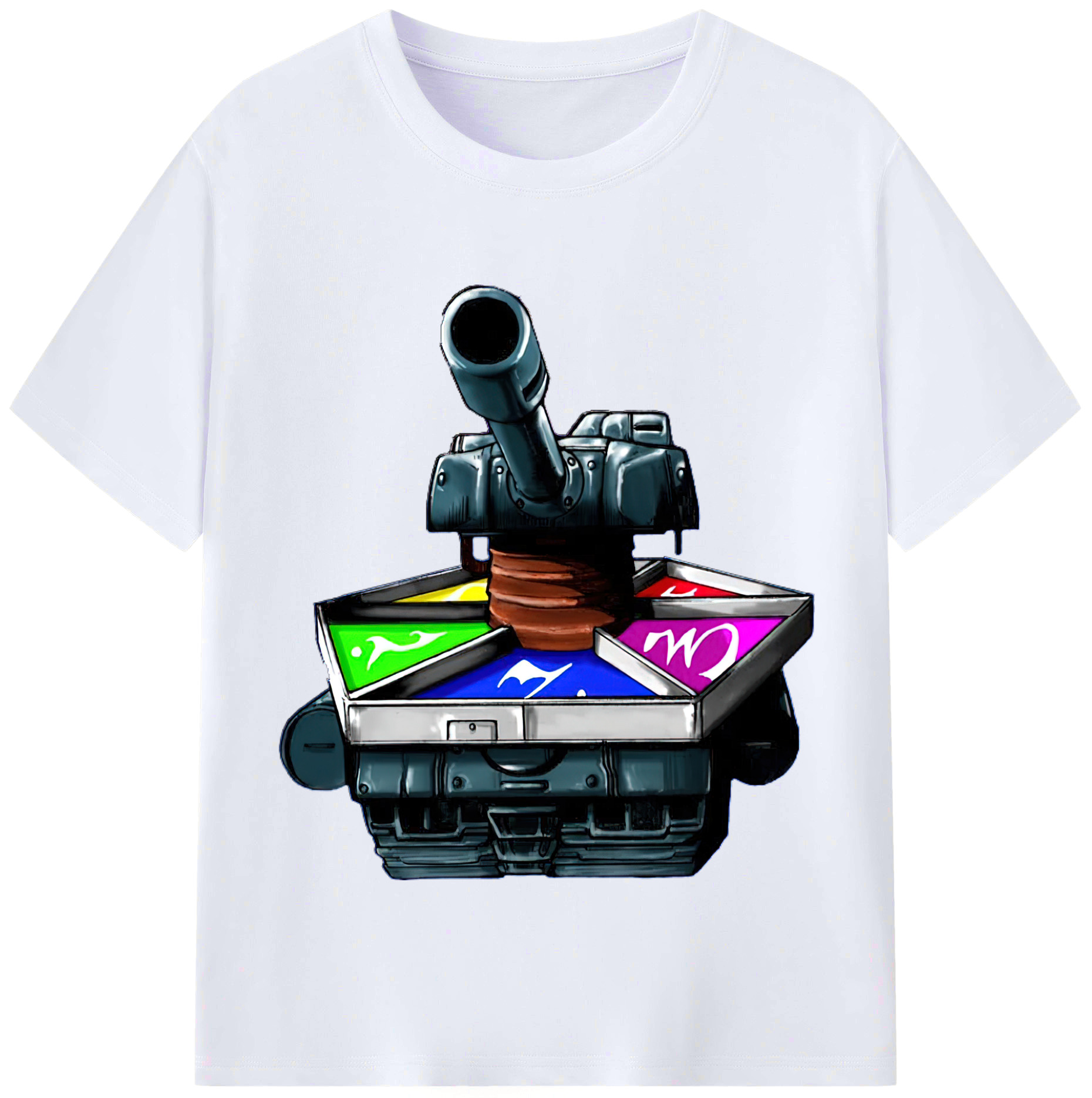 （画像用） 遊☆戯☆王 Yu-Gi-Oh! レディースカジュアルプリントTシャツ（綿100％）