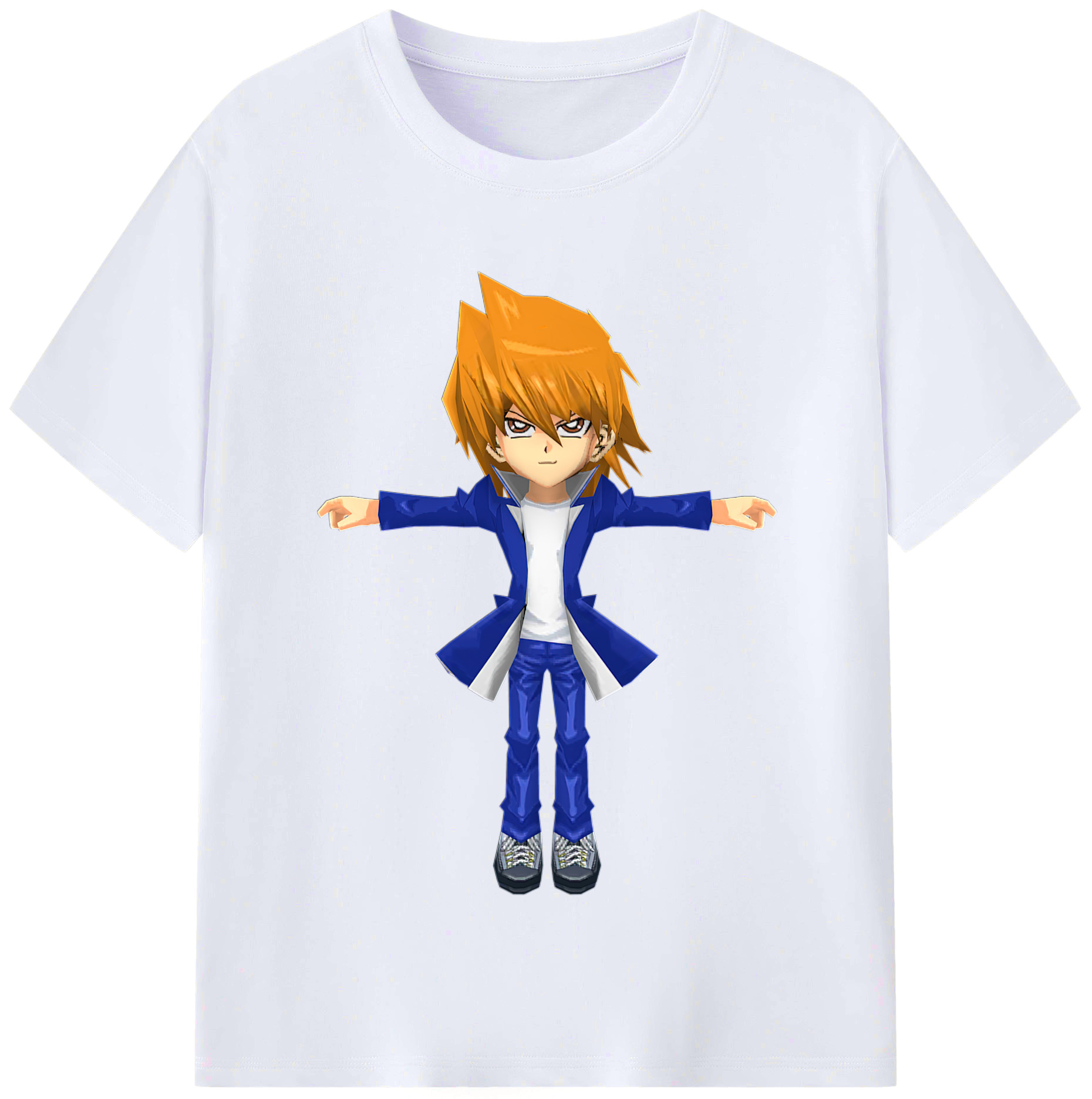 （画像用） 遊☆戯☆王 Yu-Gi-Oh! レディースカジュアルプリントTシャツ（綿100％）