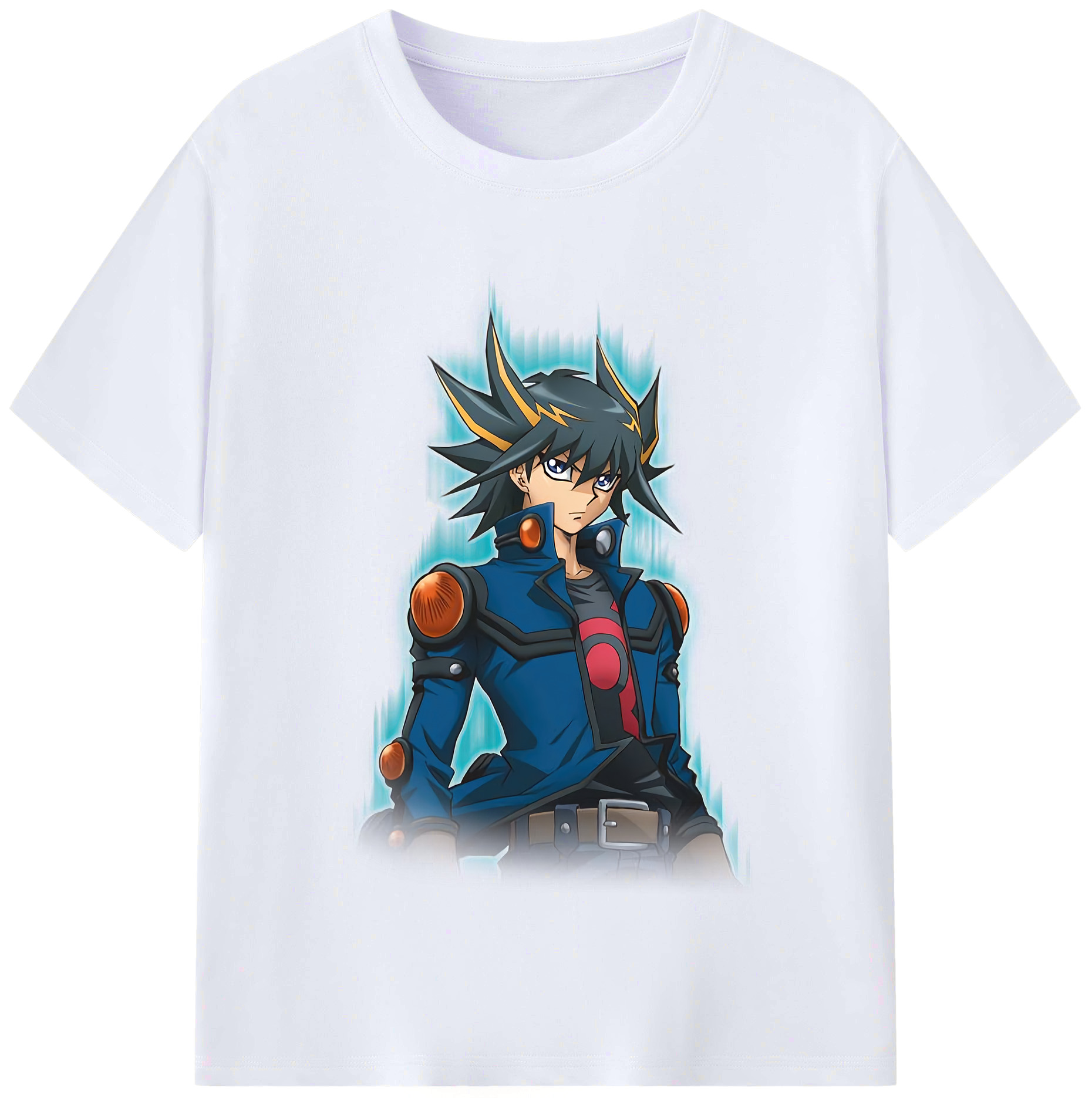 （画像用） 遊☆戯☆王 Yu-Gi-Oh! レディースカジュアルプリントTシャツ（綿100％）