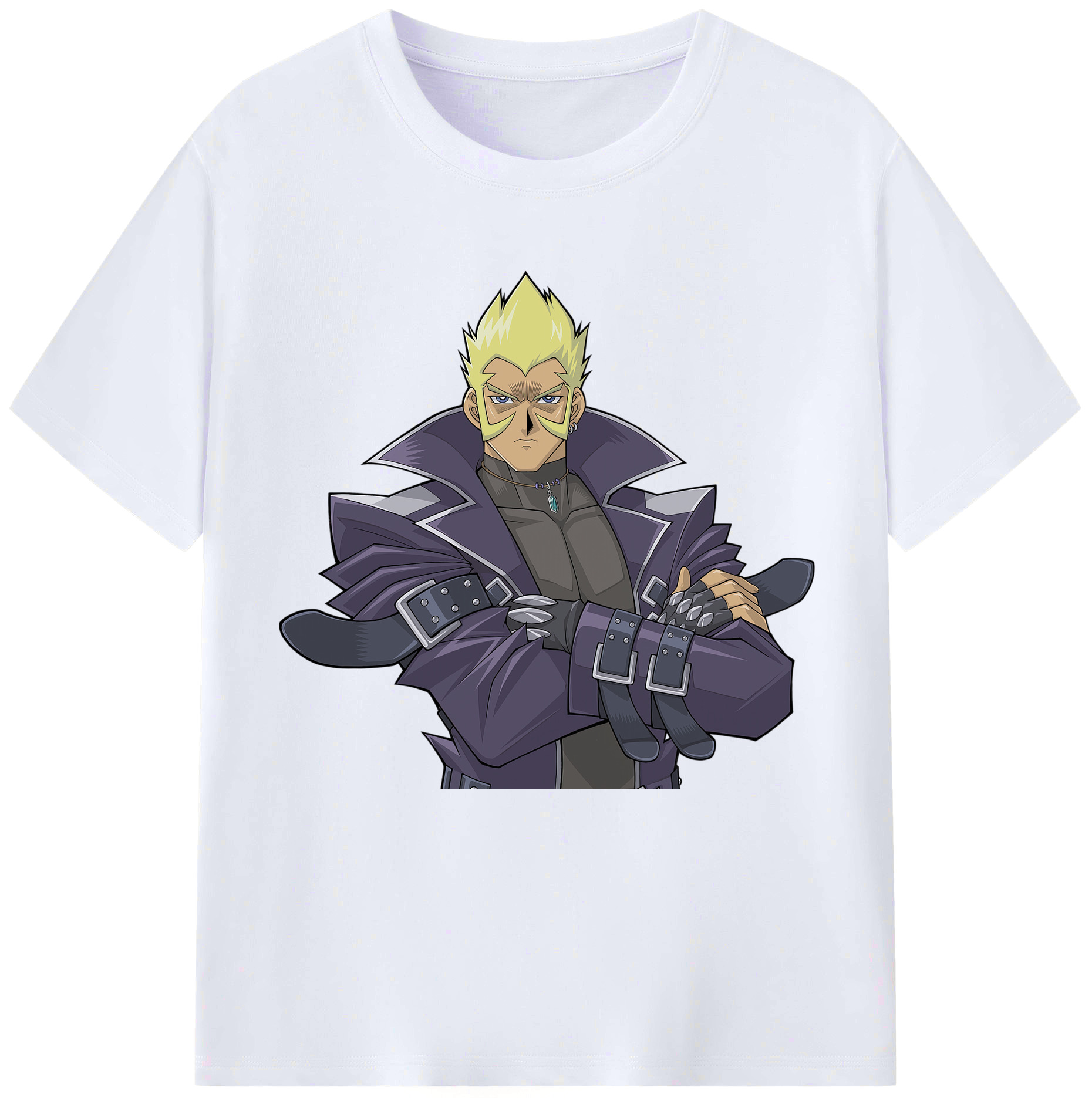 （画像用） 遊☆戯☆王 Yu-Gi-Oh! レディースカジュアルプリントTシャツ（綿100％）