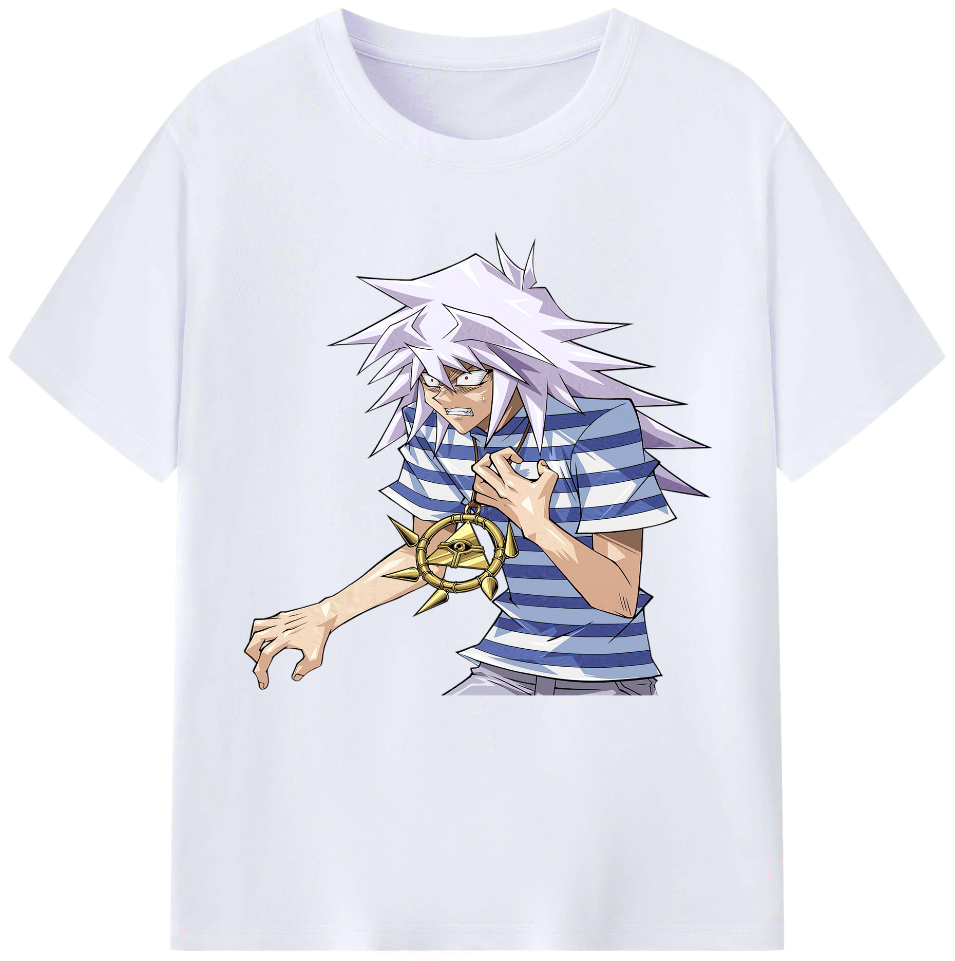 （画像用） 遊☆戯☆王 Yu-Gi-Oh! レディースカジュアルプリントTシャツ（綿100％）