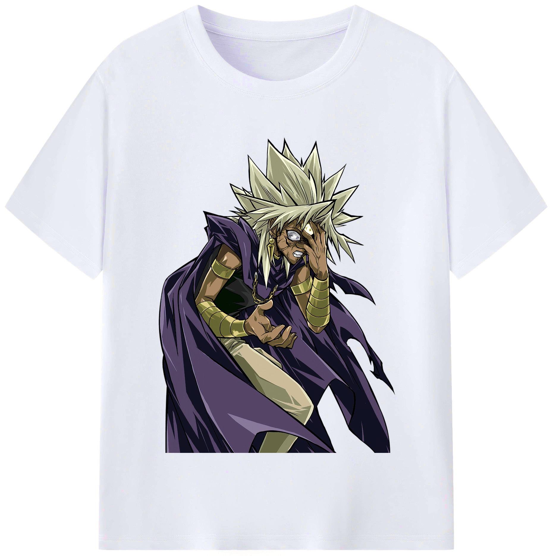 （画像用） 遊☆戯☆王 Yu-Gi-Oh! レディースカジュアルプリントTシャツ（綿100％）