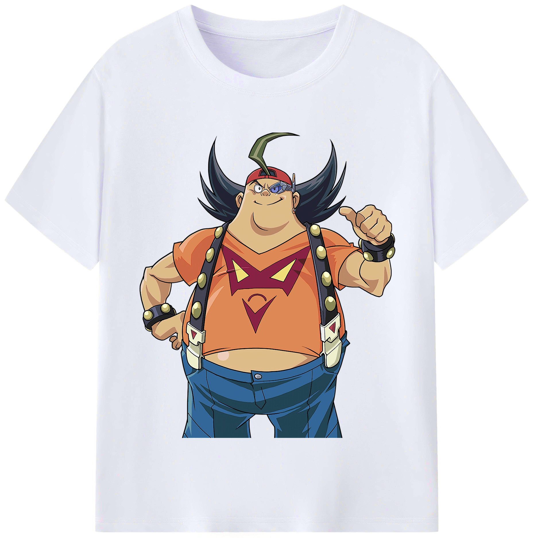 （画像用） 遊☆戯☆王 Yu-Gi-Oh! レディースカジュアルプリントTシャツ（綿100％）