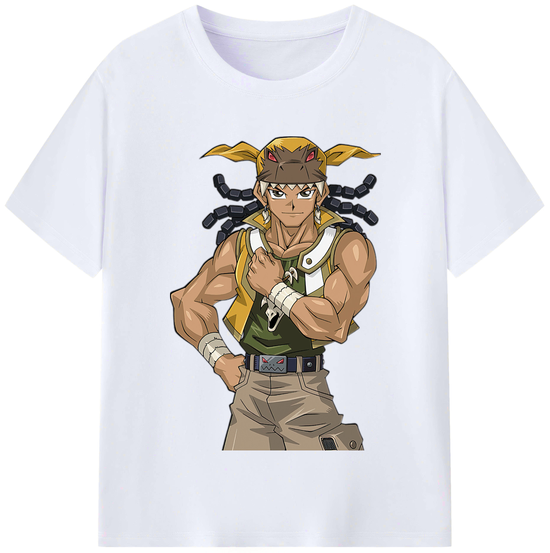 （画像用） 遊☆戯☆王 Yu-Gi-Oh! レディースカジュアルプリントTシャツ（綿100％）