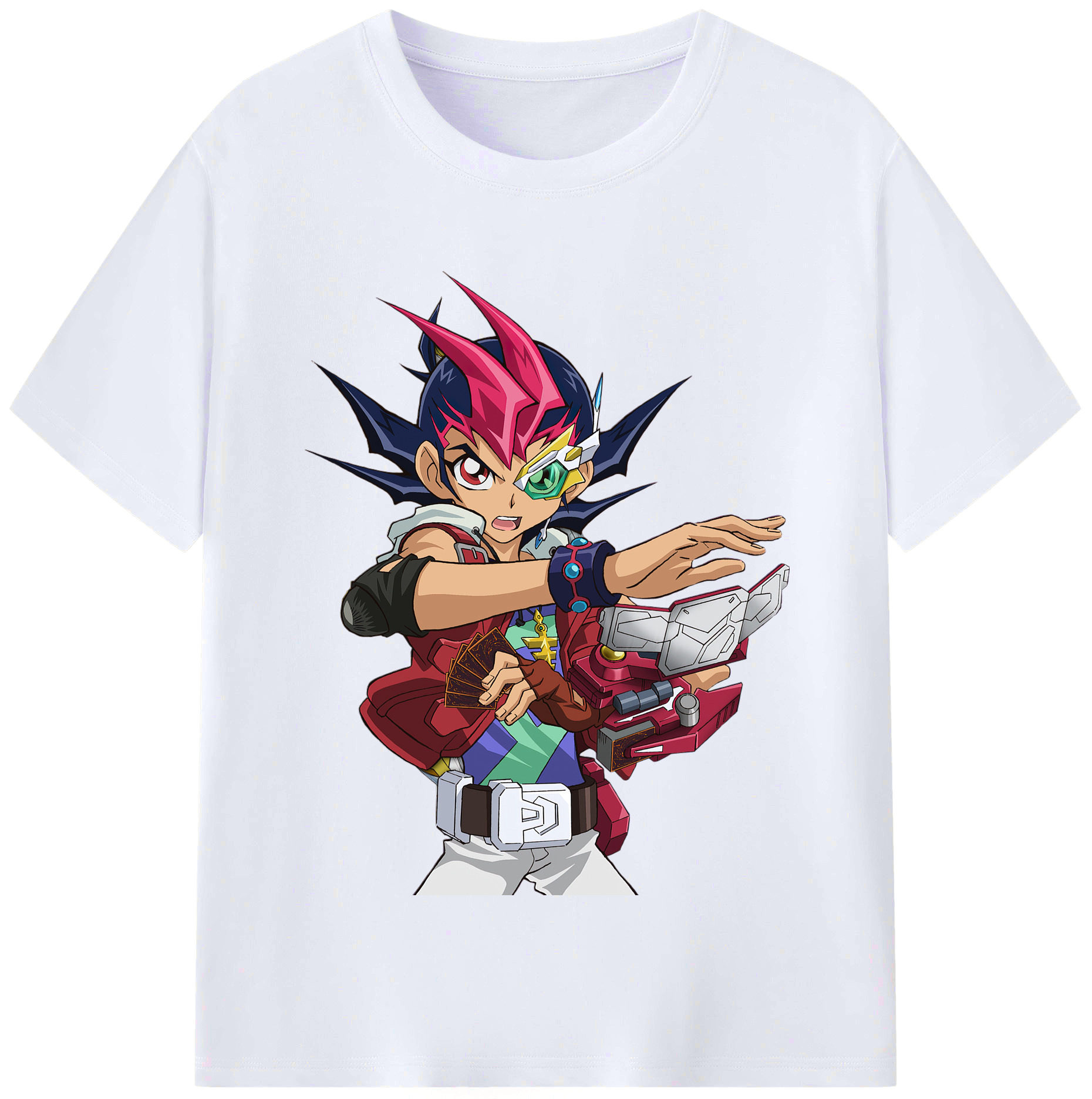 （画像用） 遊☆戯☆王 Yu-Gi-Oh! レディースカジュアルプリントTシャツ（綿100％）