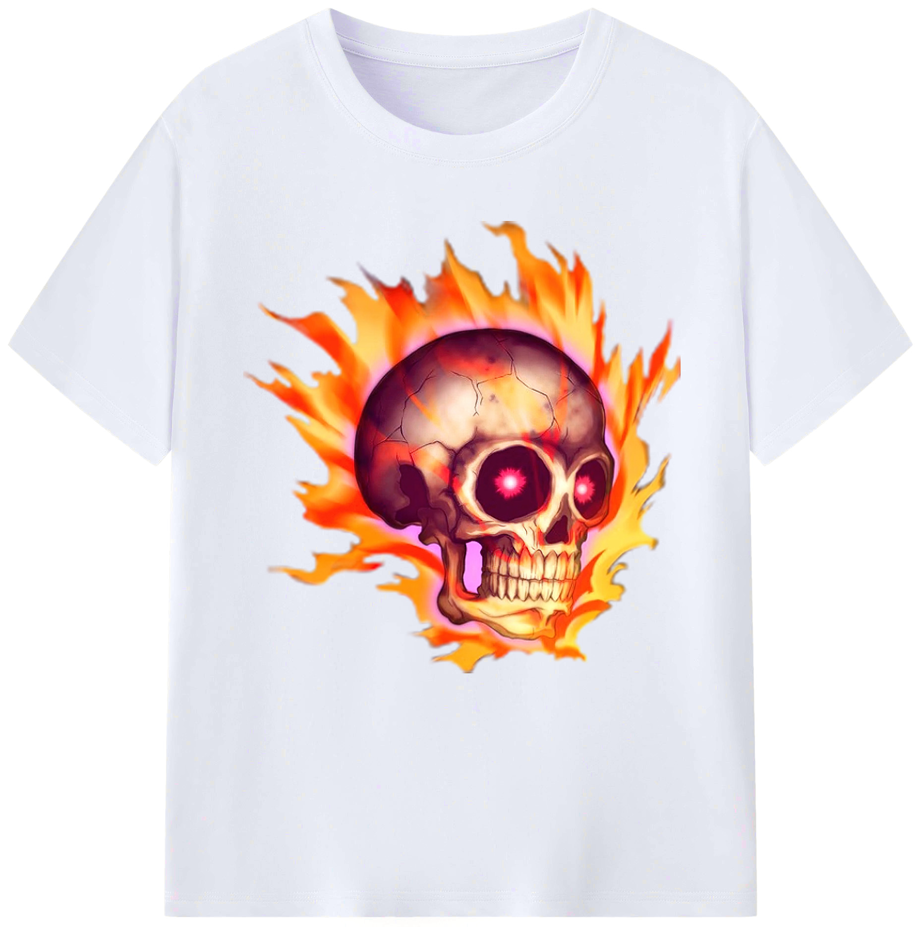 （画像用） 遊☆戯☆王 Yu-Gi-Oh! レディースカジュアルプリントTシャツ（綿100％）