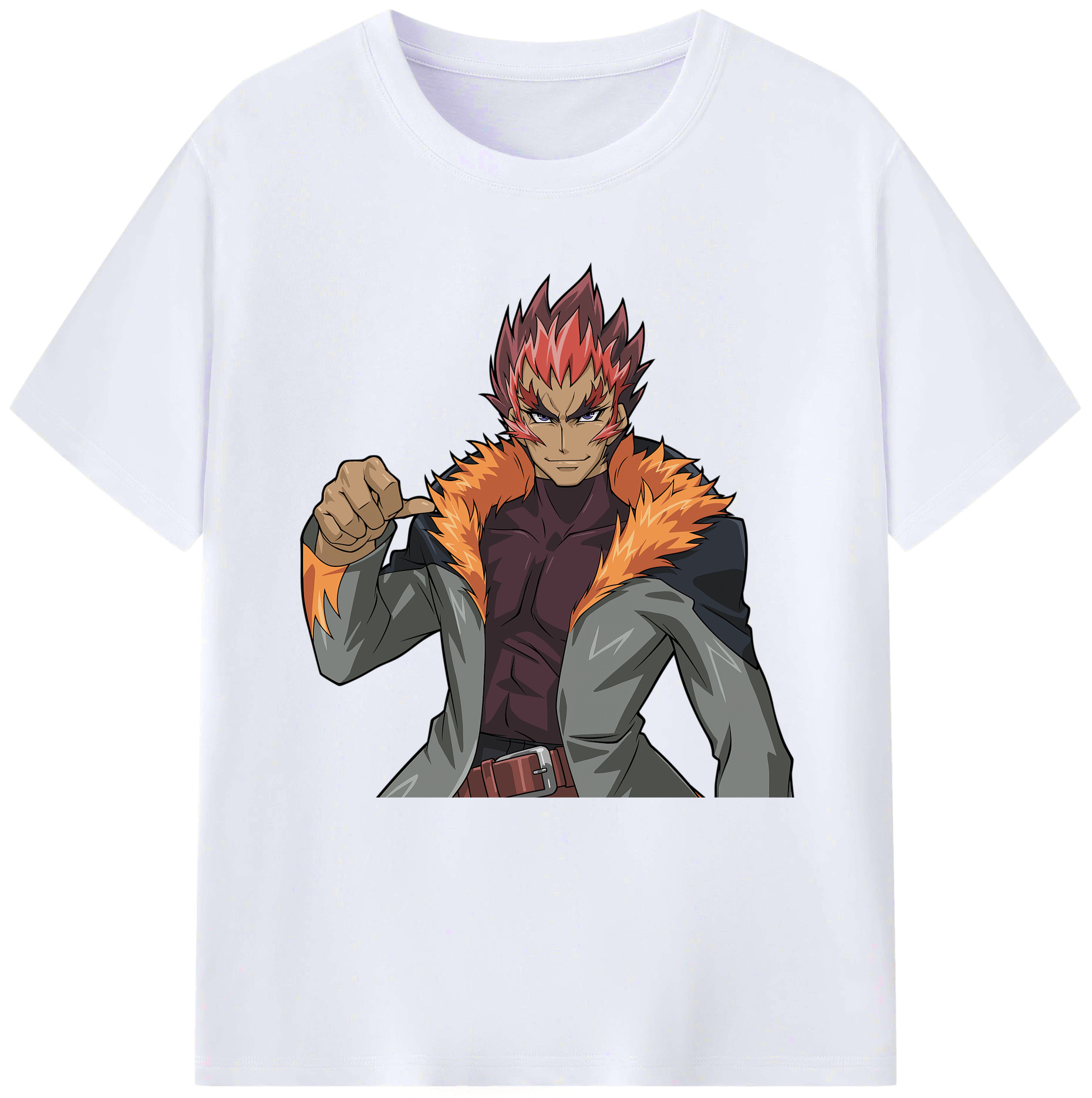 （画像用） 遊☆戯☆王 Yu-Gi-Oh! レディースカジュアルプリントTシャツ（綿100％）