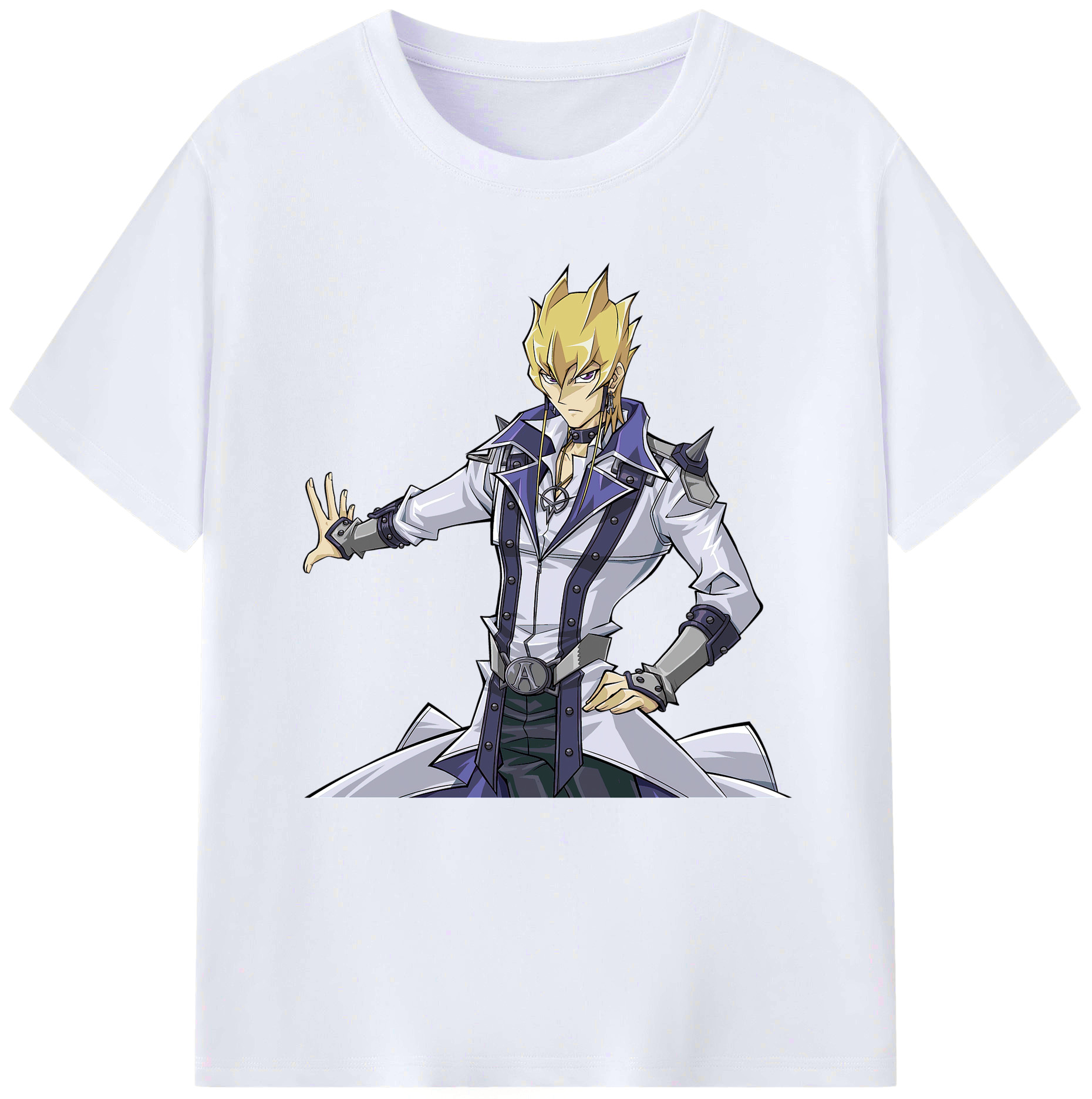 （画像用） 遊☆戯☆王 Yu-Gi-Oh! レディースカジュアルプリントTシャツ（綿100％）