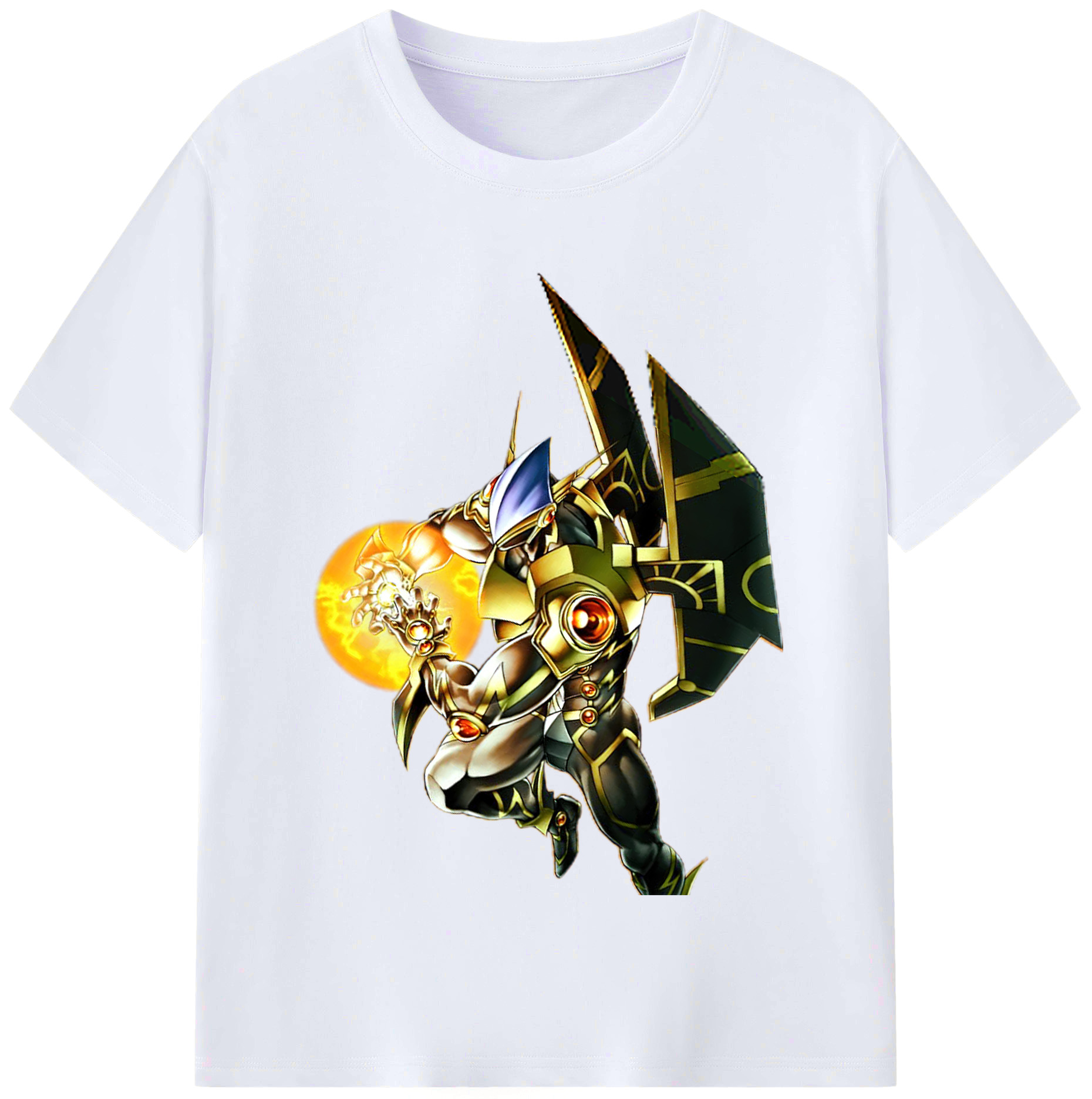 （画像用） 遊☆戯☆王 Yu-Gi-Oh! レディースカジュアルプリントTシャツ（綿100％）