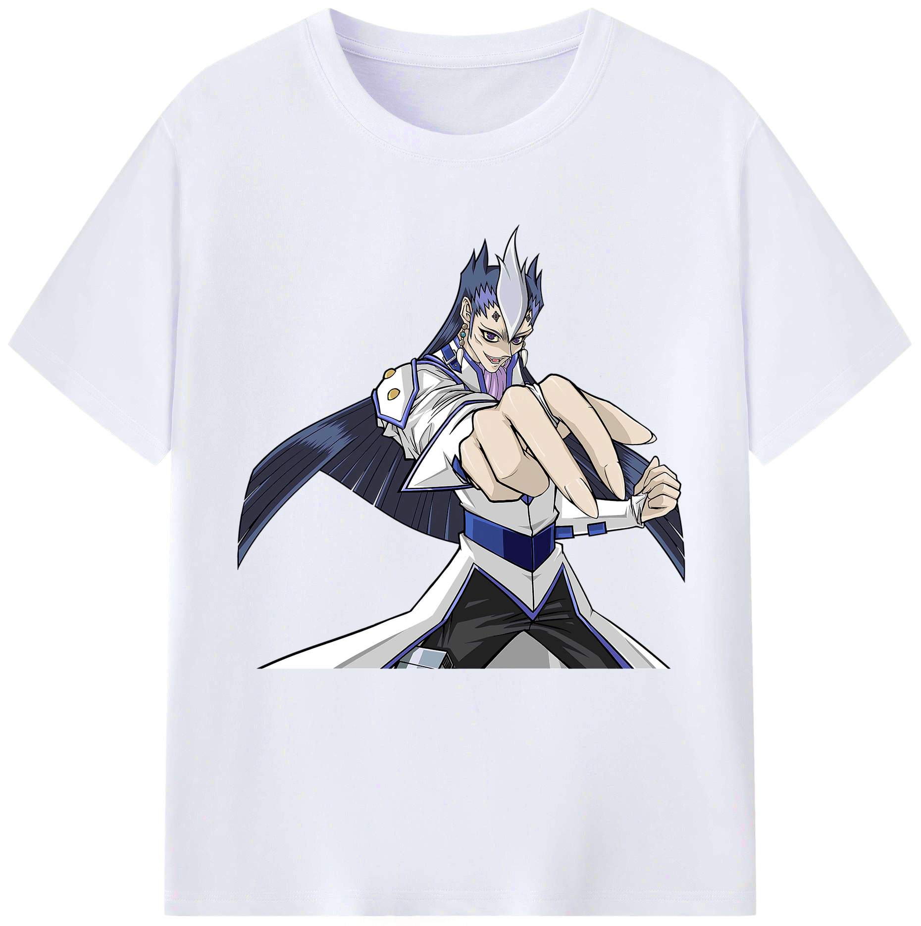 （画像用） 遊☆戯☆王 Yu-Gi-Oh! レディースカジュアルプリントTシャツ（綿100％）