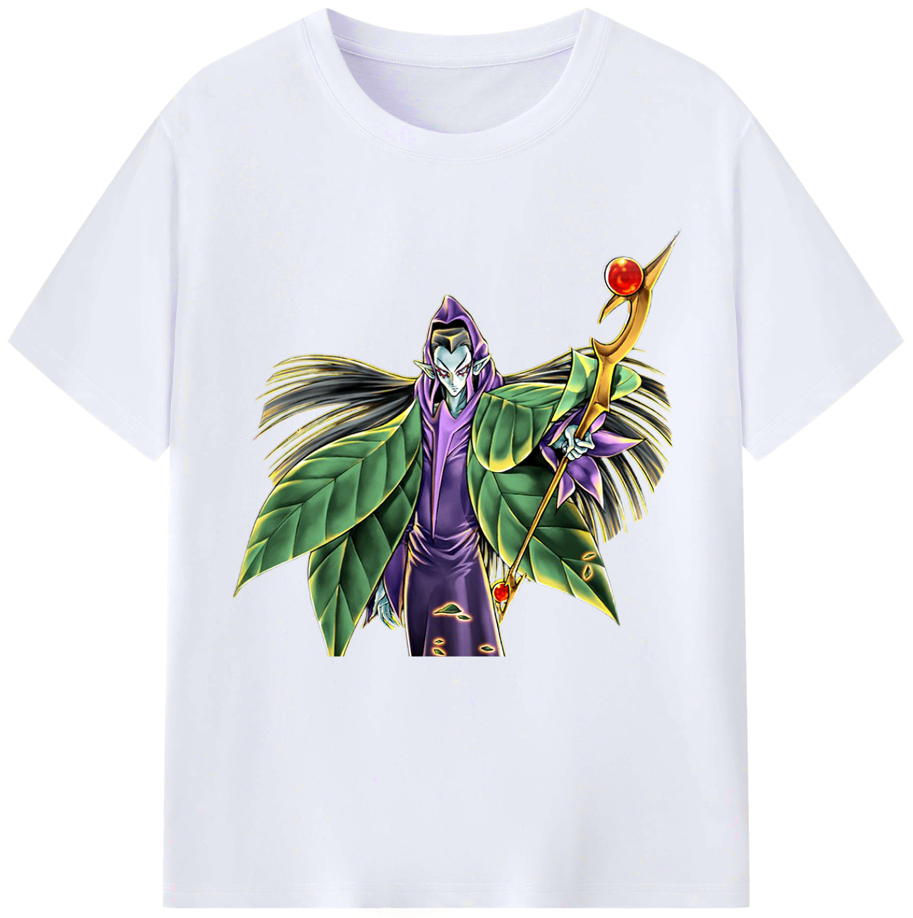 （画像用） 遊☆戯☆王 Yu-Gi-Oh! レディースカジュアルプリントTシャツ（綿100％）