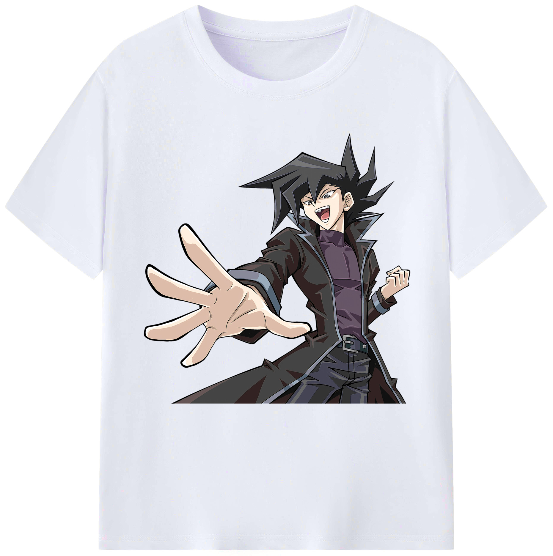 （画像用） 遊☆戯☆王 Yu-Gi-Oh! レディースカジュアルプリントTシャツ（綿100％）
