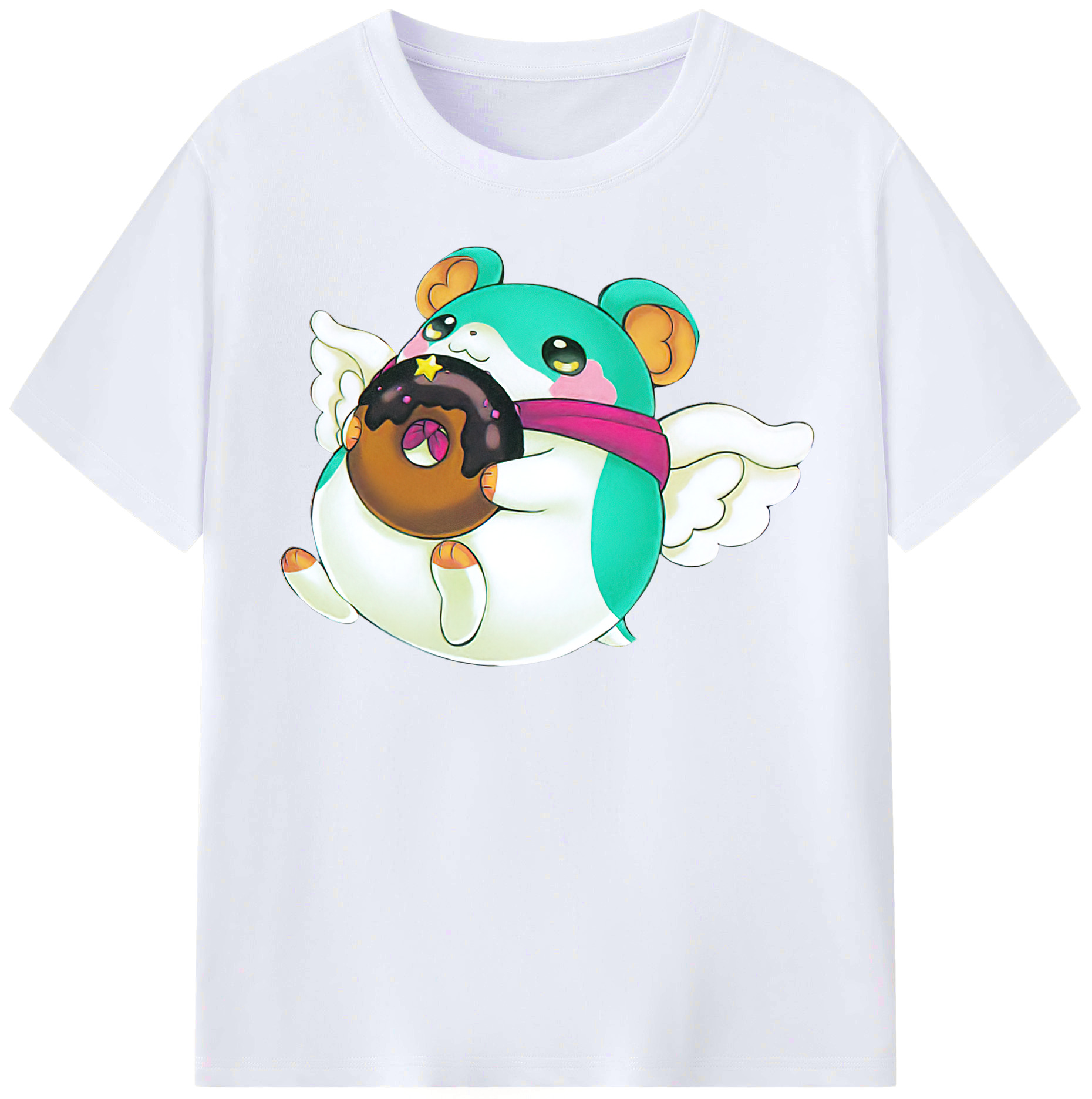 （画像用） 遊☆戯☆王 Yu-Gi-Oh! レディースカジュアルプリントTシャツ（綿100％）