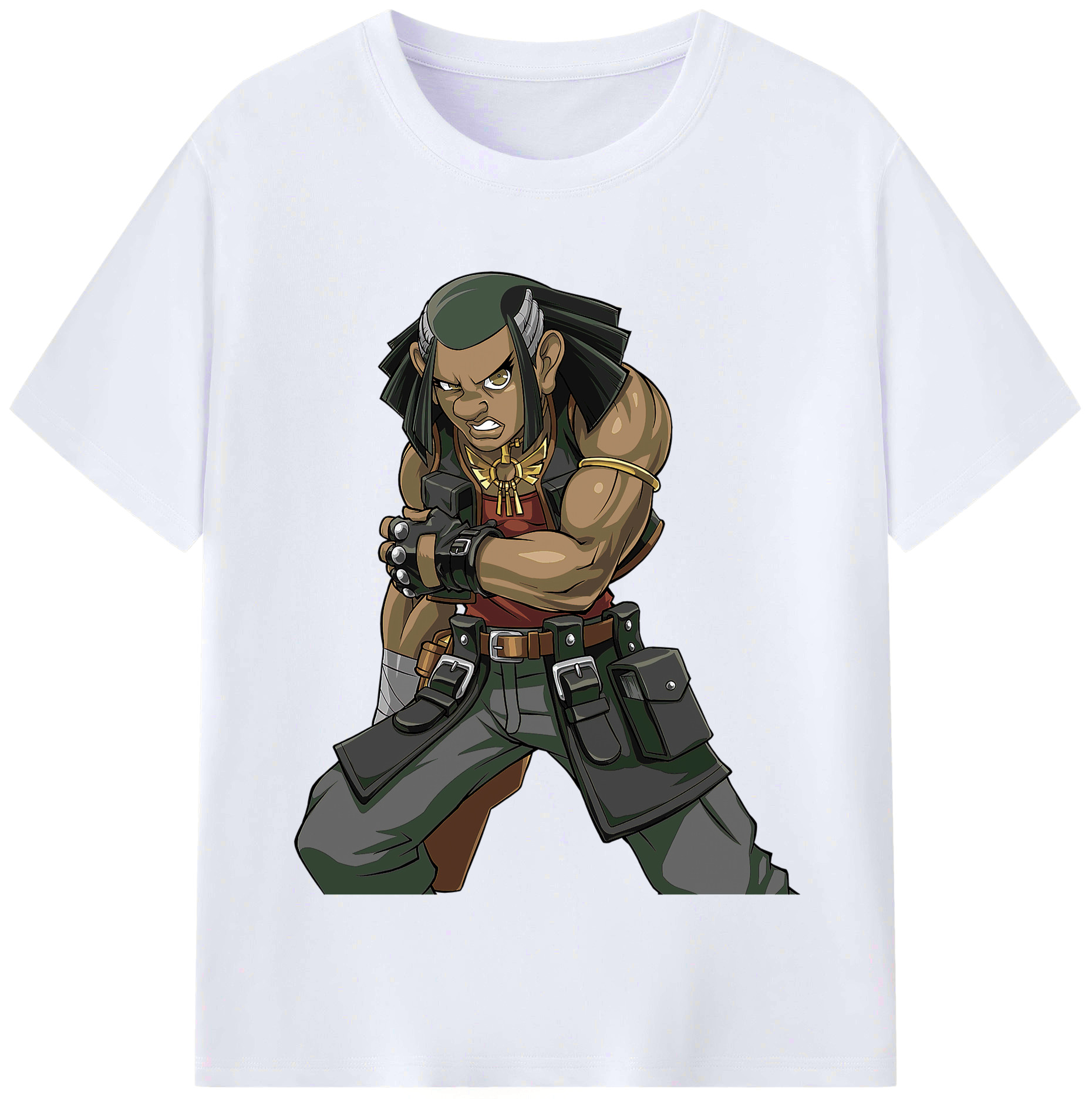 （画像用） 遊☆戯☆王 Yu-Gi-Oh! レディースカジュアルプリントTシャツ（綿100％）