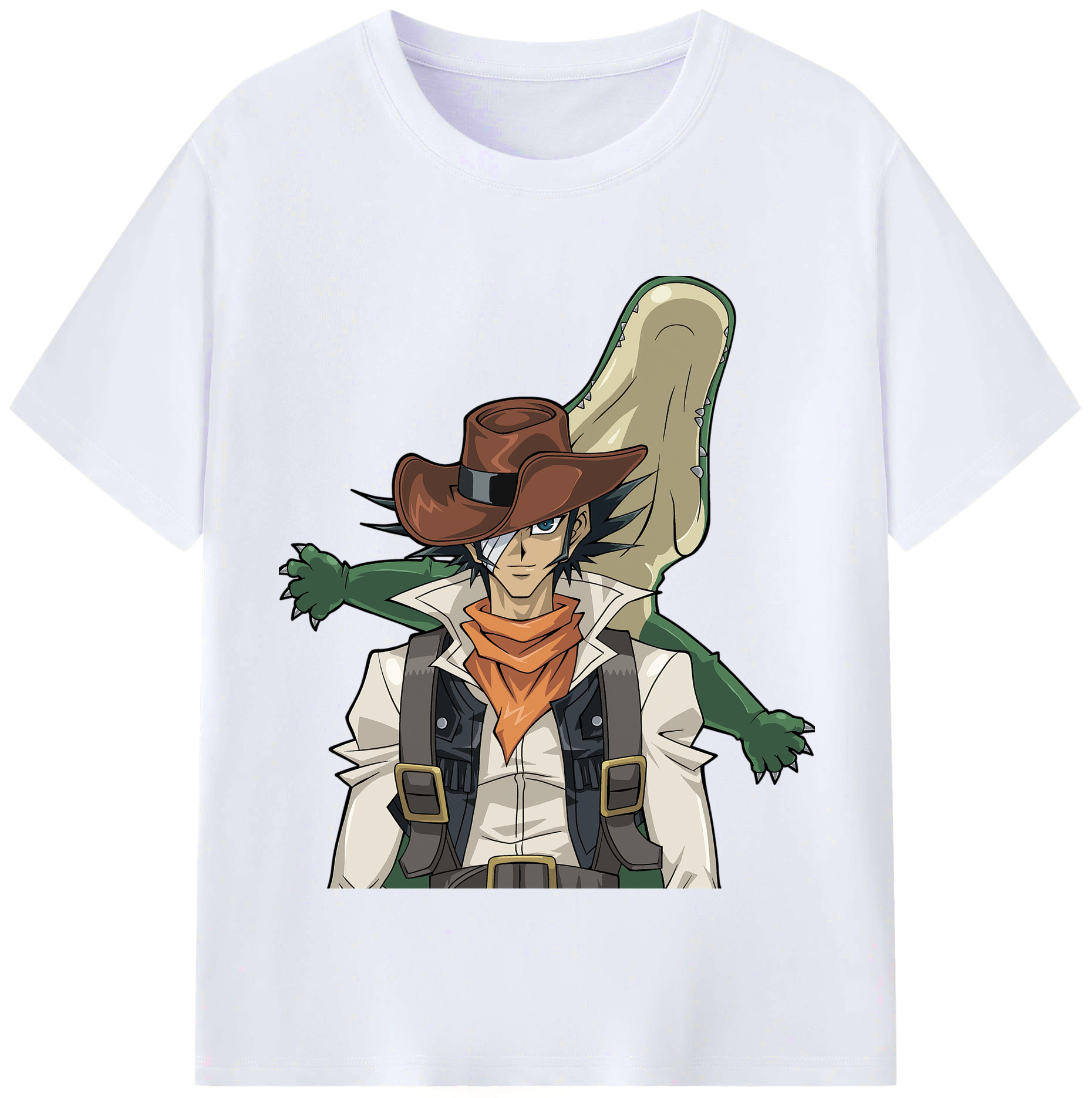 （画像用） 遊☆戯☆王 Yu-Gi-Oh! レディースカジュアルプリントTシャツ（綿100％）