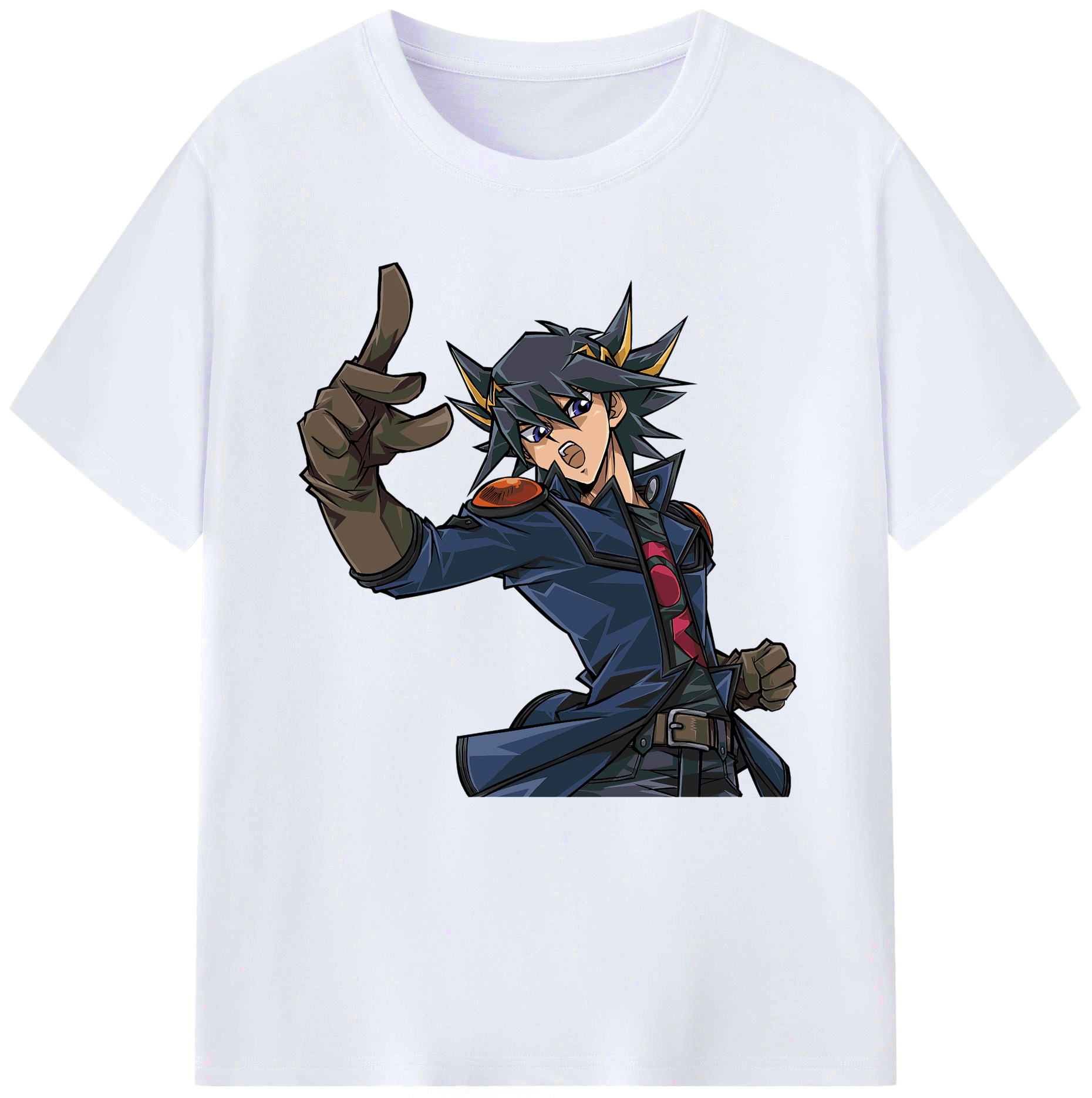 （画像用） 遊☆戯☆王 Yu-Gi-Oh! レディースカジュアルプリントTシャツ（綿100％）