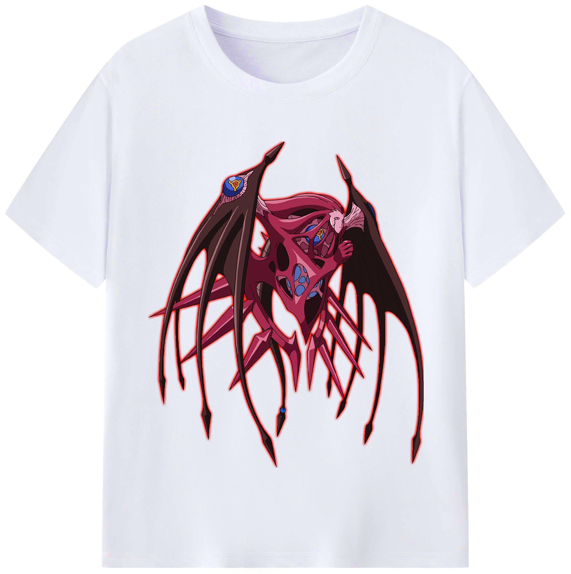 （画像用） 遊☆戯☆王 Yu-Gi-Oh! レディースカジュアルプリントTシャツ（綿100％）