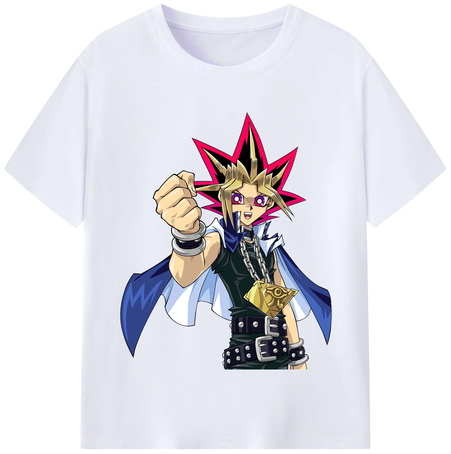 （画像用） 遊☆戯☆王 Yu-Gi-Oh! レディースカジュアルプリントTシャツ（綿100％）