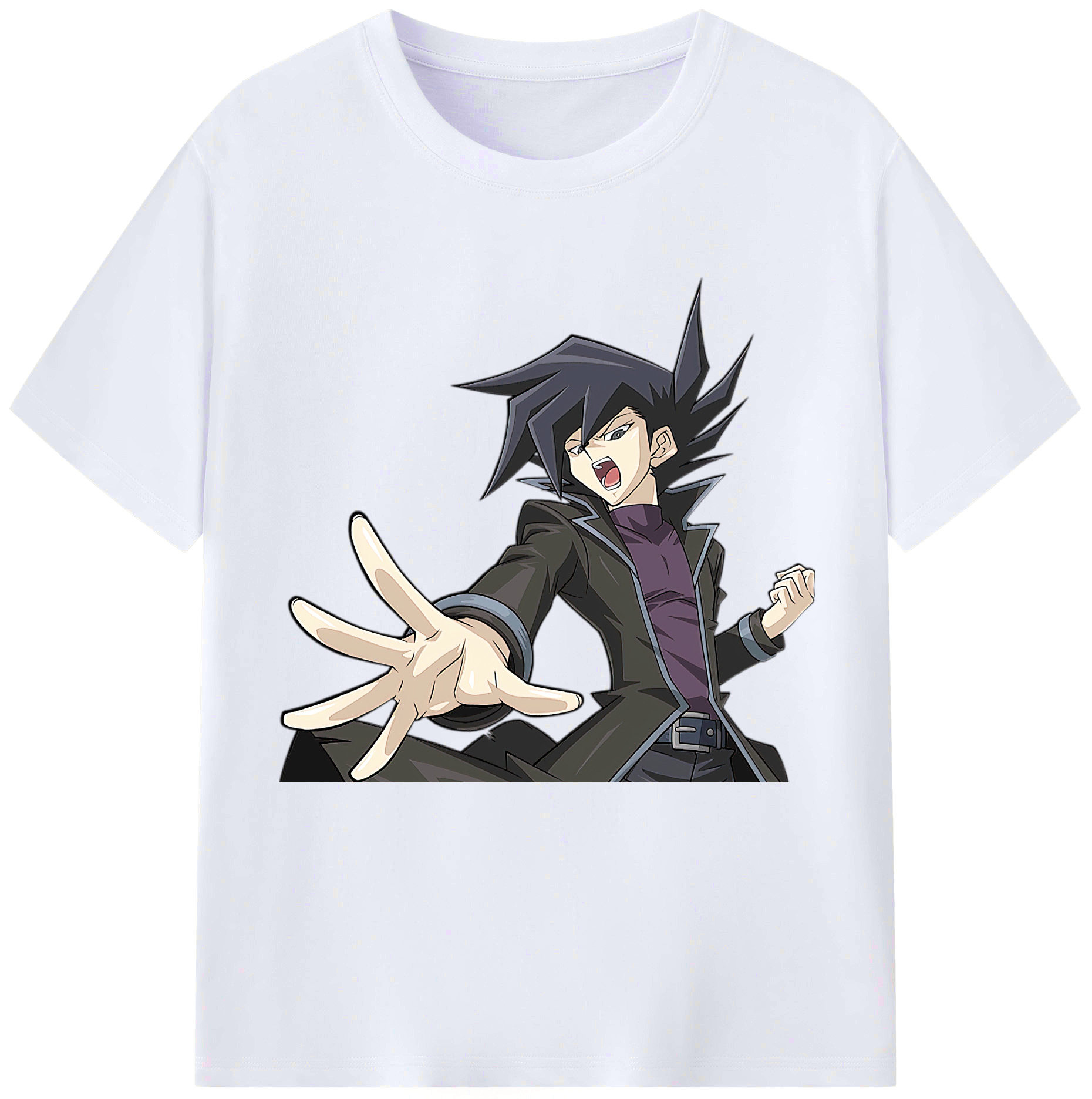 （画像用） 遊☆戯☆王 Yu-Gi-Oh! レディースカジュアルプリントTシャツ（綿100％）