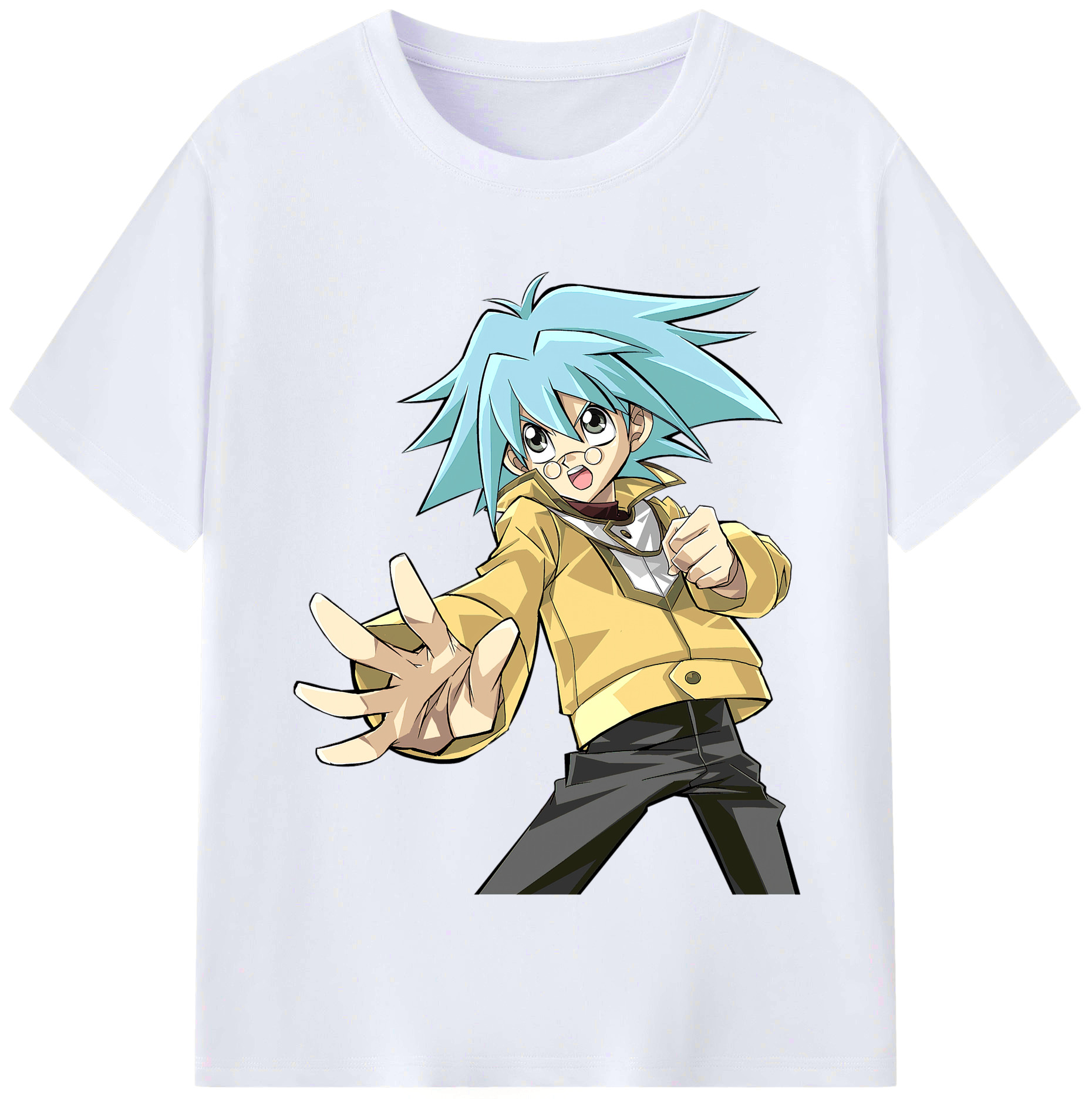 （画像用） 遊☆戯☆王 Yu-Gi-Oh! レディースカジュアルプリントTシャツ（綿100％）