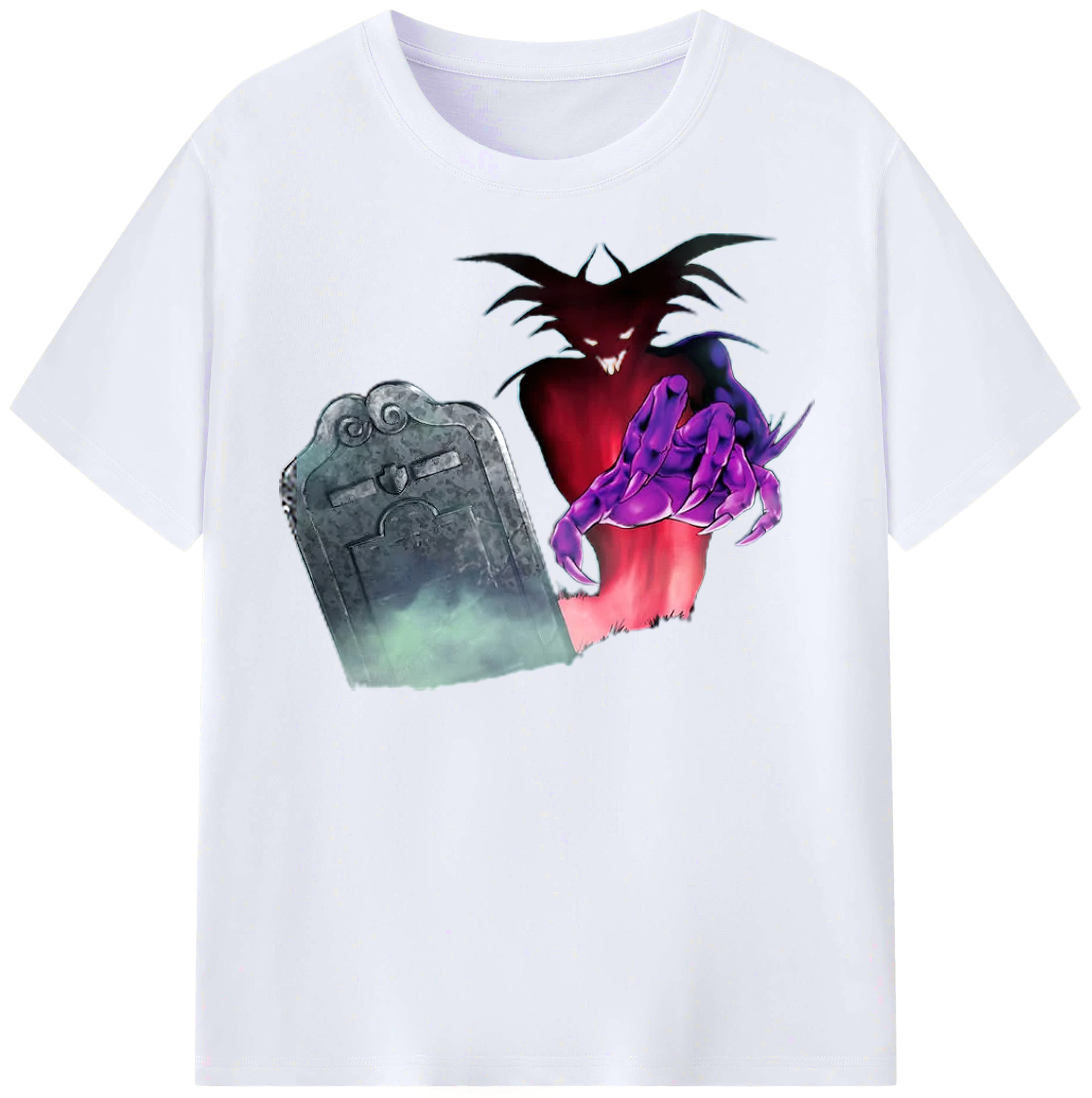 （画像用） 遊☆戯☆王 Yu-Gi-Oh! レディースカジュアルプリントTシャツ（綿100％）