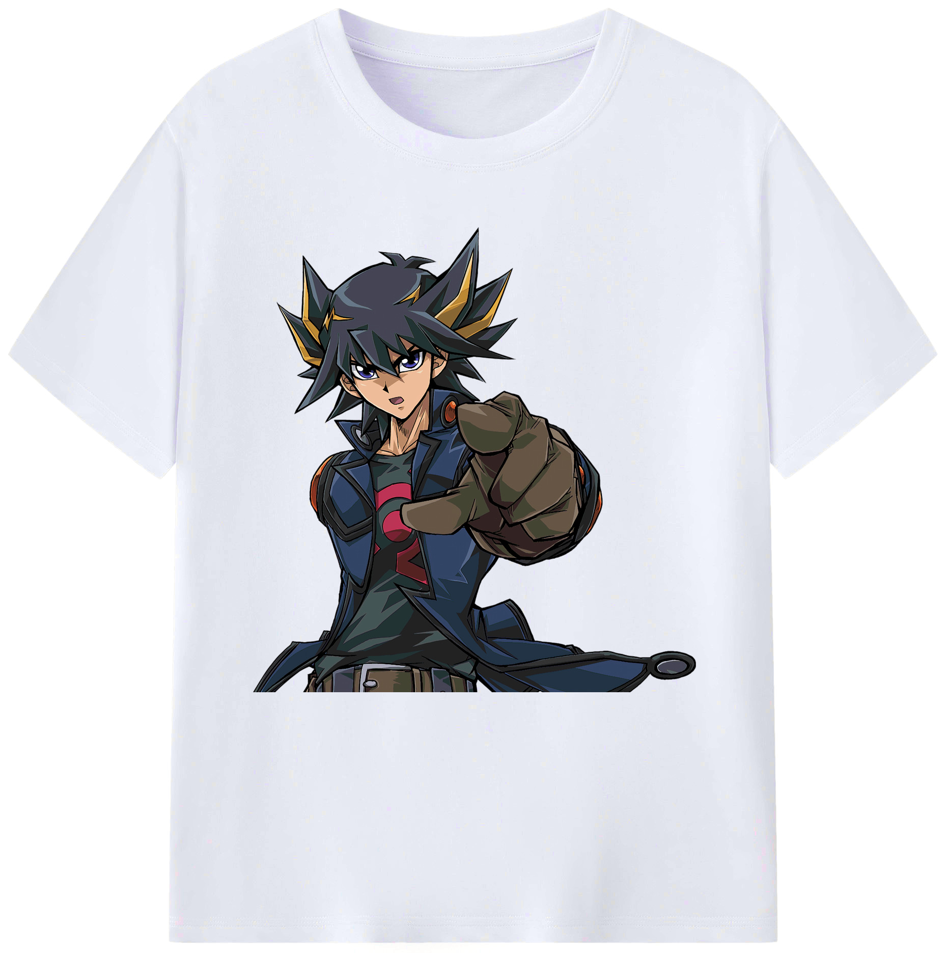 （画像用） 遊☆戯☆王 Yu-Gi-Oh! レディースカジュアルプリントTシャツ（綿100％）