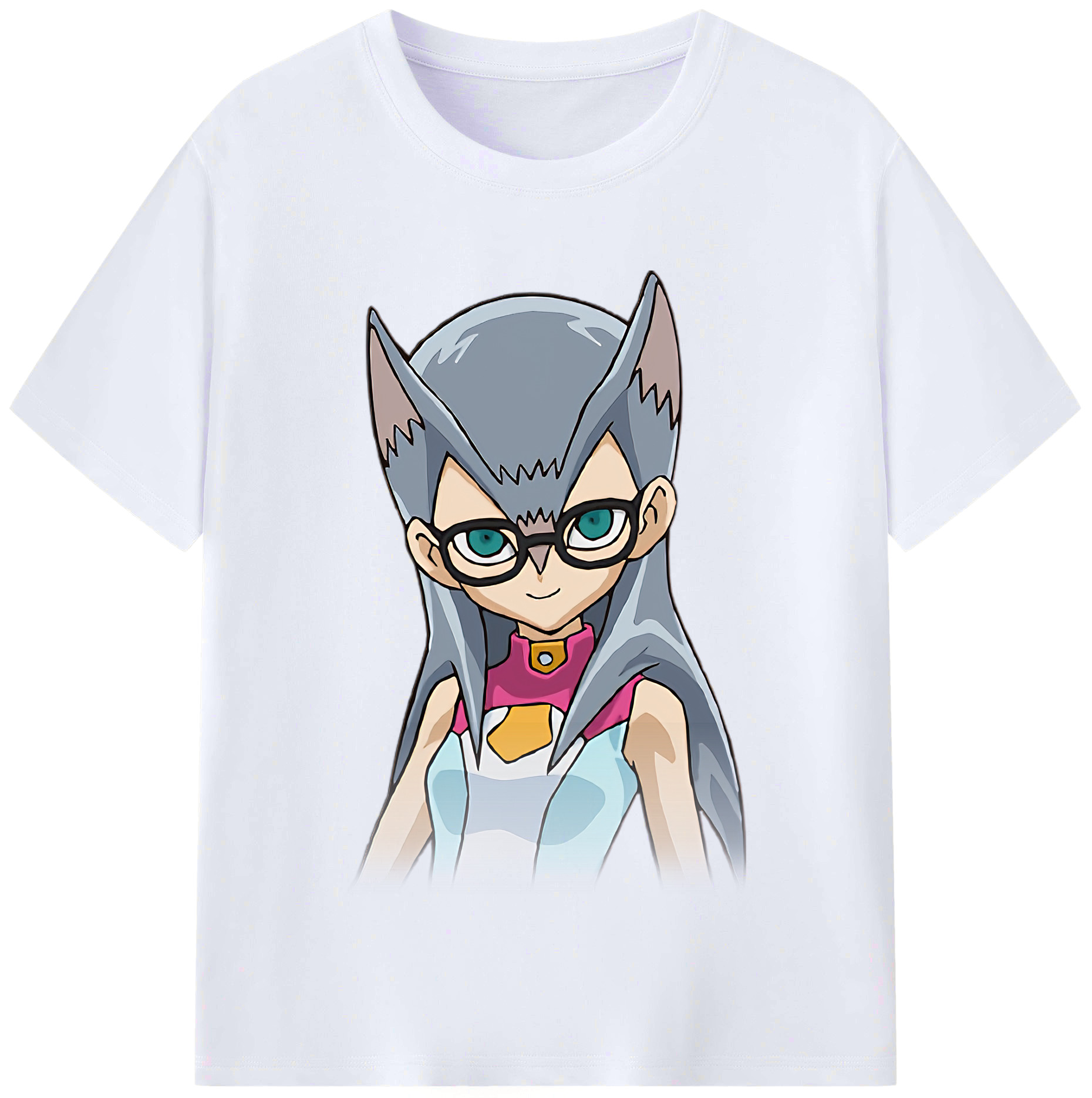 （画像用） 遊☆戯☆王 Yu-Gi-Oh! レディースカジュアルプリントTシャツ（綿100％）