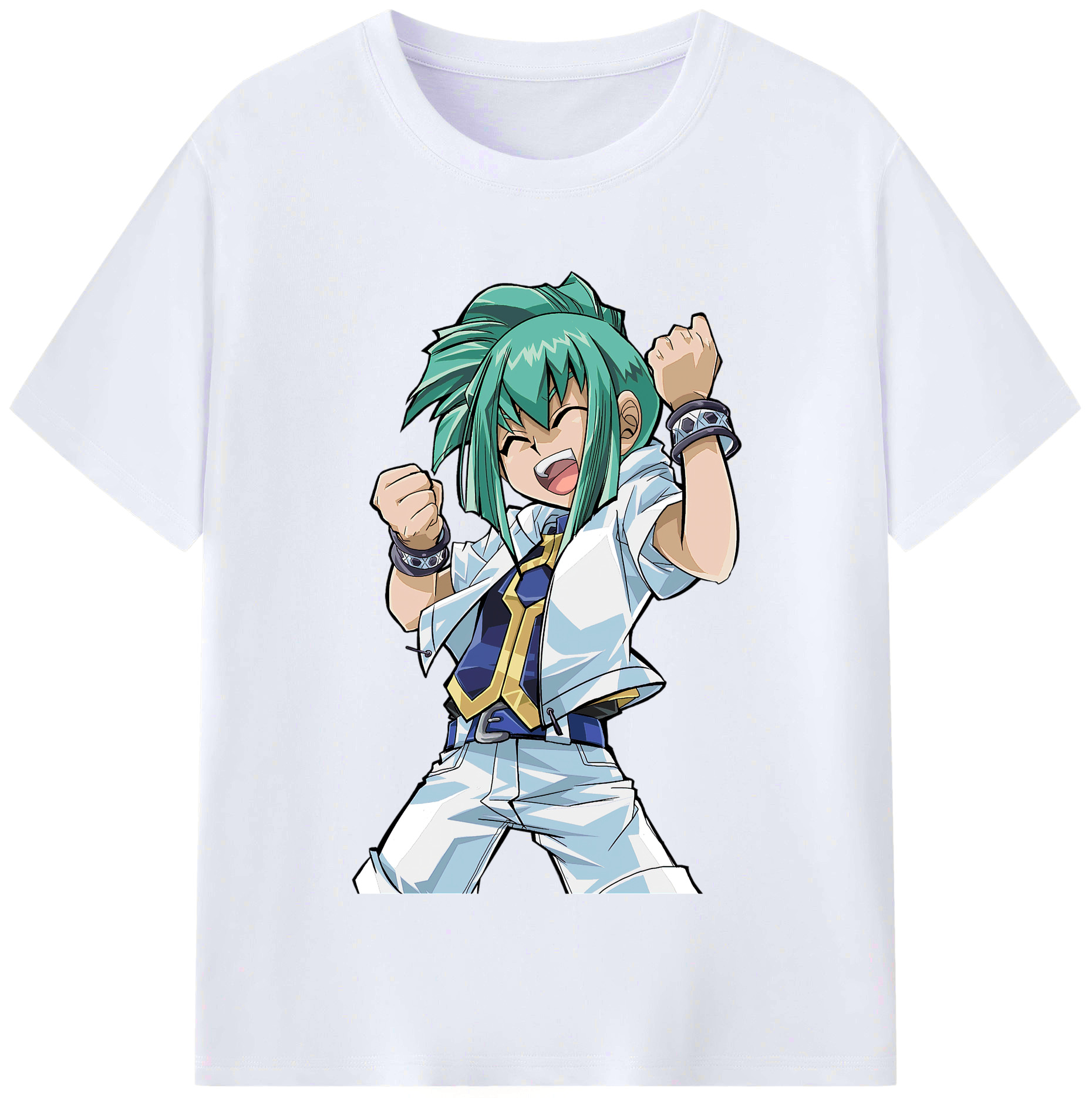 （画像用） 遊☆戯☆王 Yu-Gi-Oh! レディースカジュアルプリントTシャツ（綿100％）