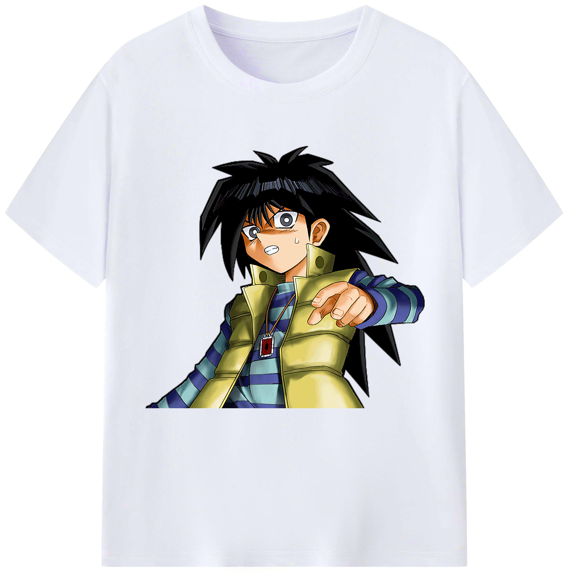 （画像用） 遊☆戯☆王 Yu-Gi-Oh! レディースカジュアルプリントTシャツ（綿100％）