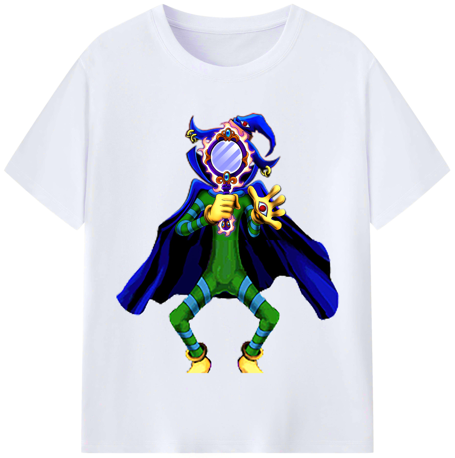 （画像用） 遊☆戯☆王 Yu-Gi-Oh! レディースカジュアルプリントTシャツ（綿100％）