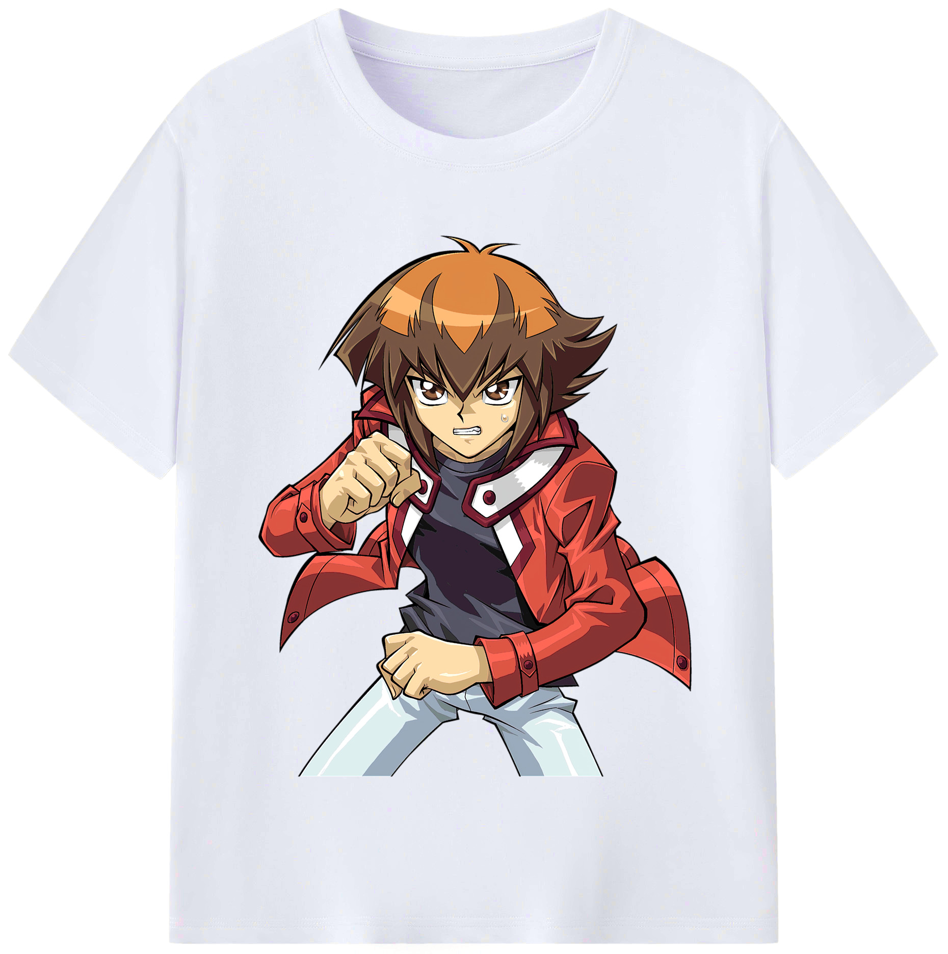 （画像用） 遊☆戯☆王 Yu-Gi-Oh! レディースカジュアルプリントTシャツ（綿100％）