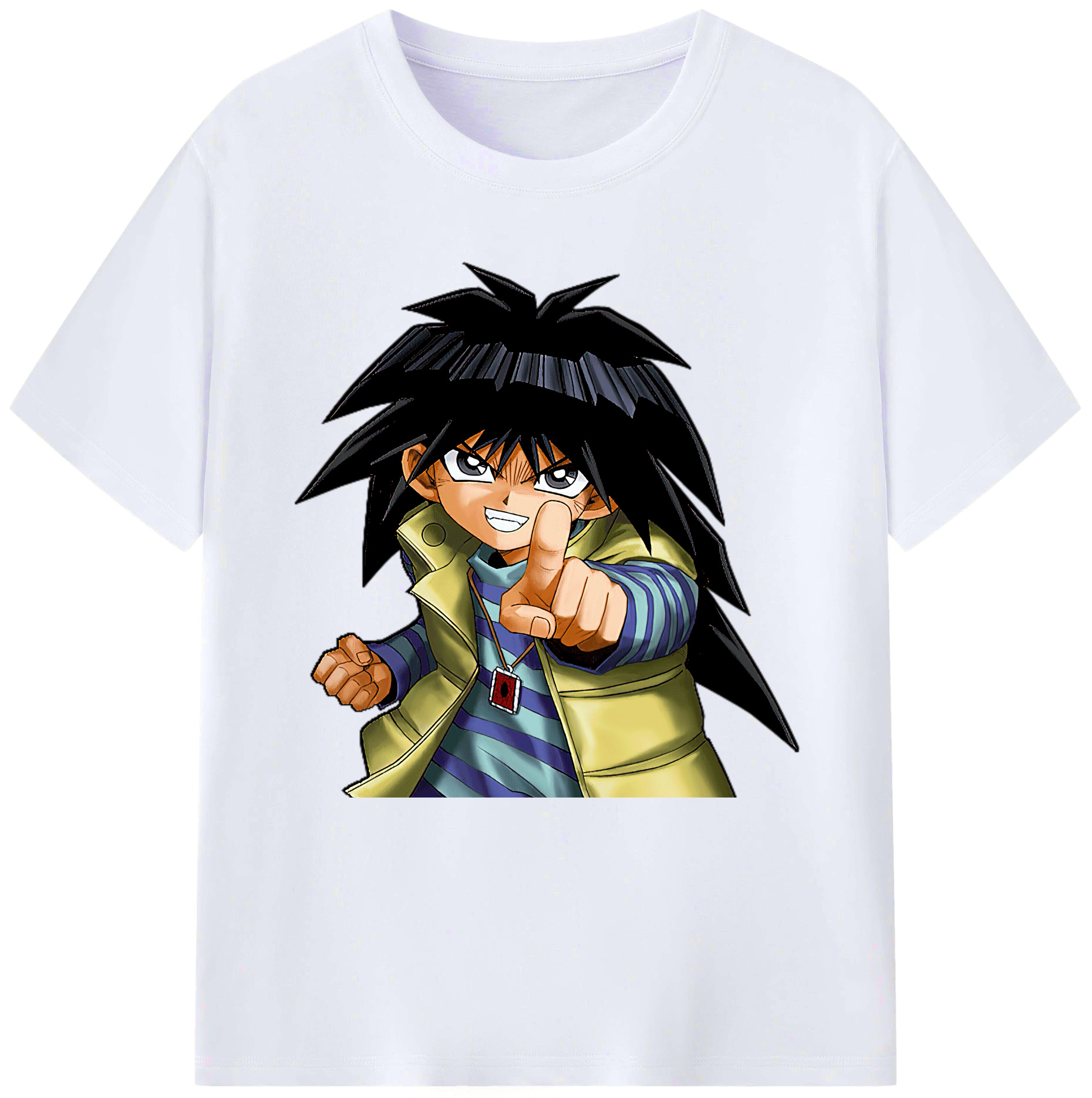 （画像用） 遊☆戯☆王 Yu-Gi-Oh! レディースカジュアルプリントTシャツ（綿100％）