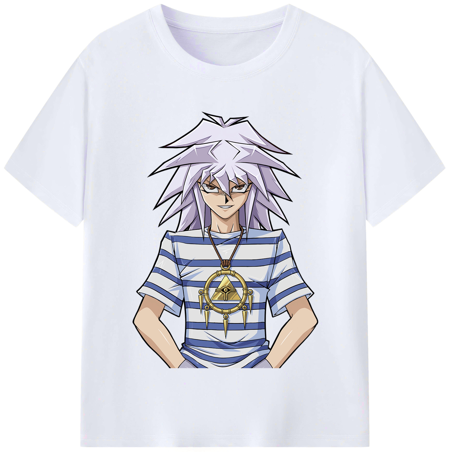 （画像用） 遊☆戯☆王 Yu-Gi-Oh! レディースカジュアルプリントTシャツ（綿100％）