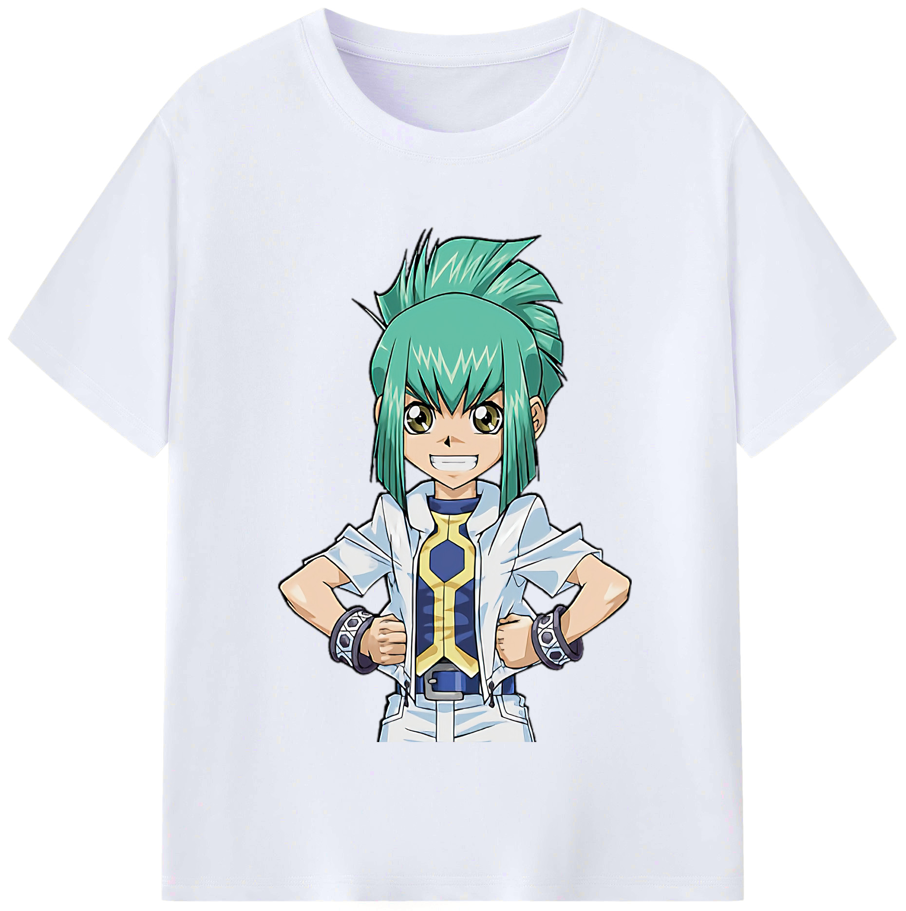 （画像用） 遊☆戯☆王 Yu-Gi-Oh! レディースカジュアルプリントTシャツ（綿100％）