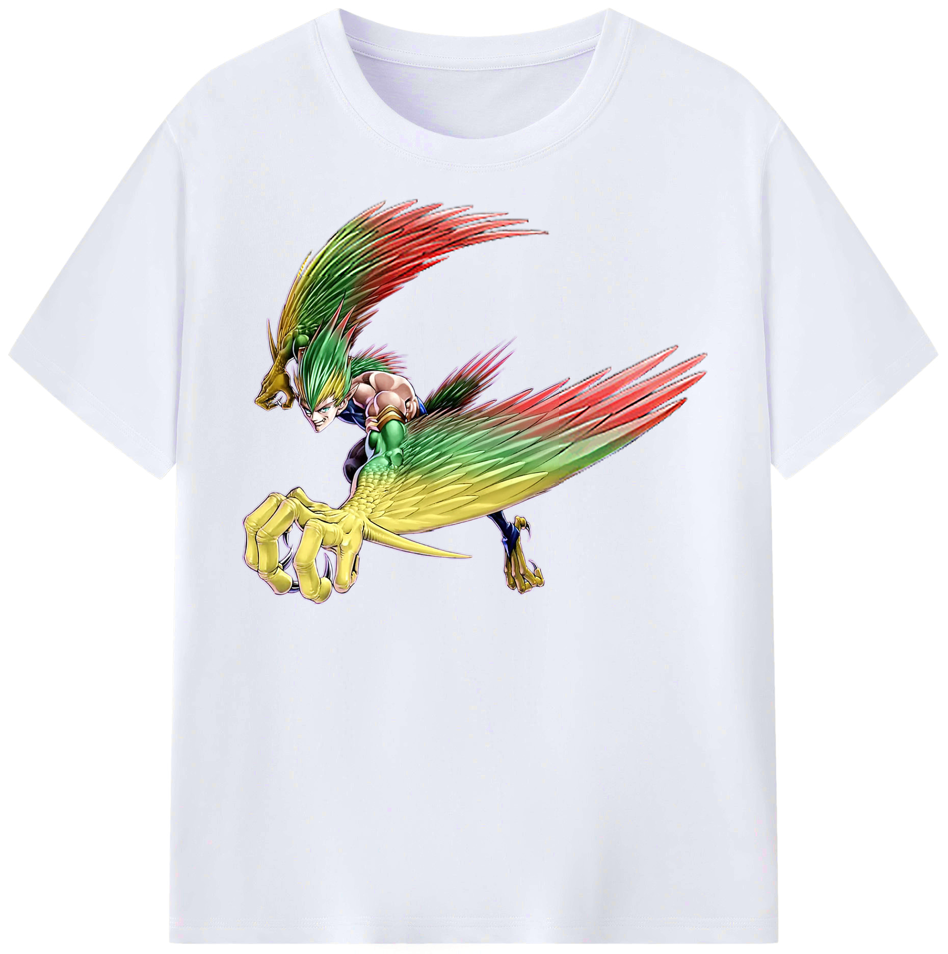 （画像用） 遊☆戯☆王 Yu-Gi-Oh! レディースカジュアルプリントTシャツ（綿100％）
