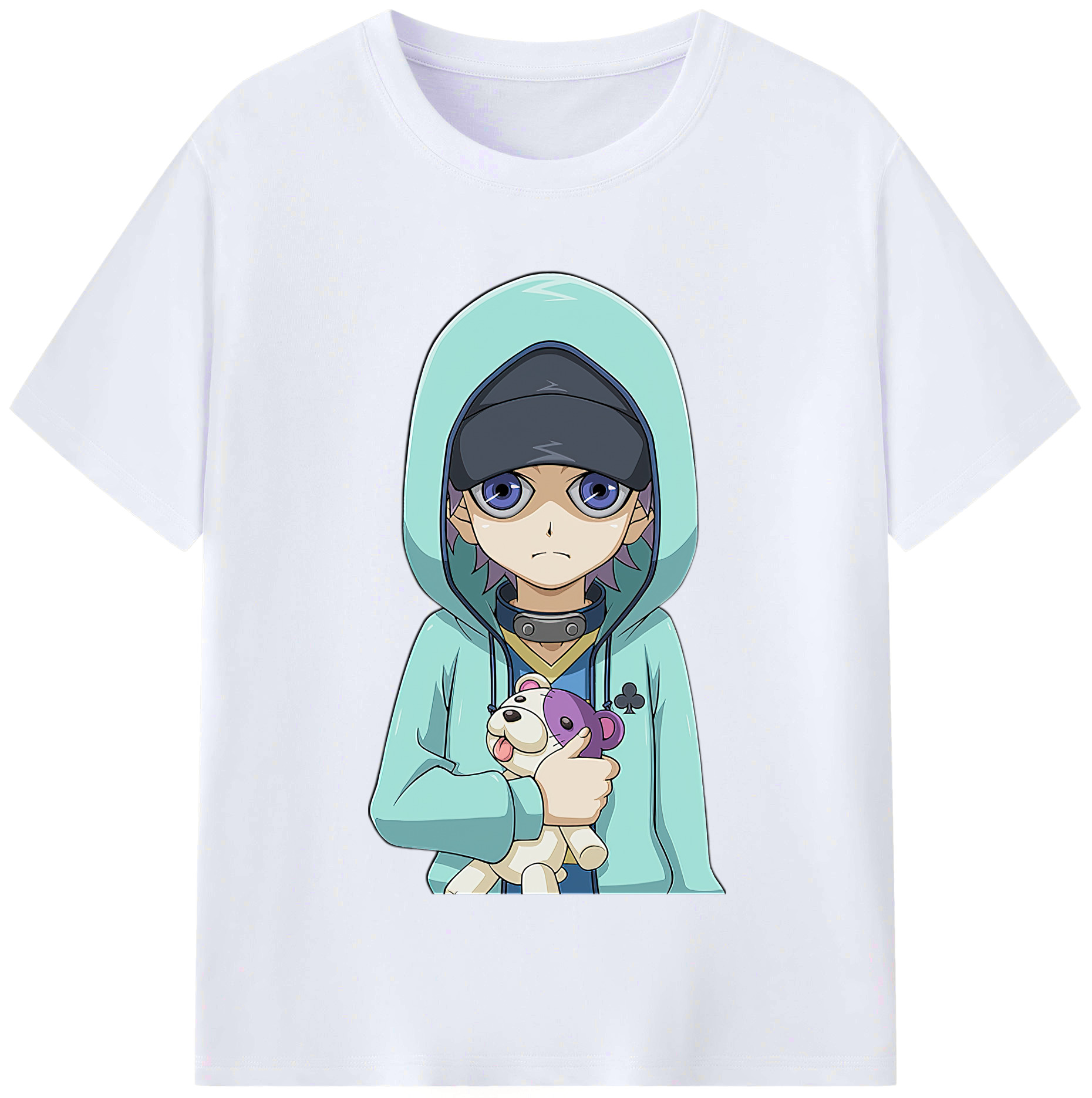 （画像用） 遊☆戯☆王 Yu-Gi-Oh! レディースカジュアルプリントTシャツ（綿100％）