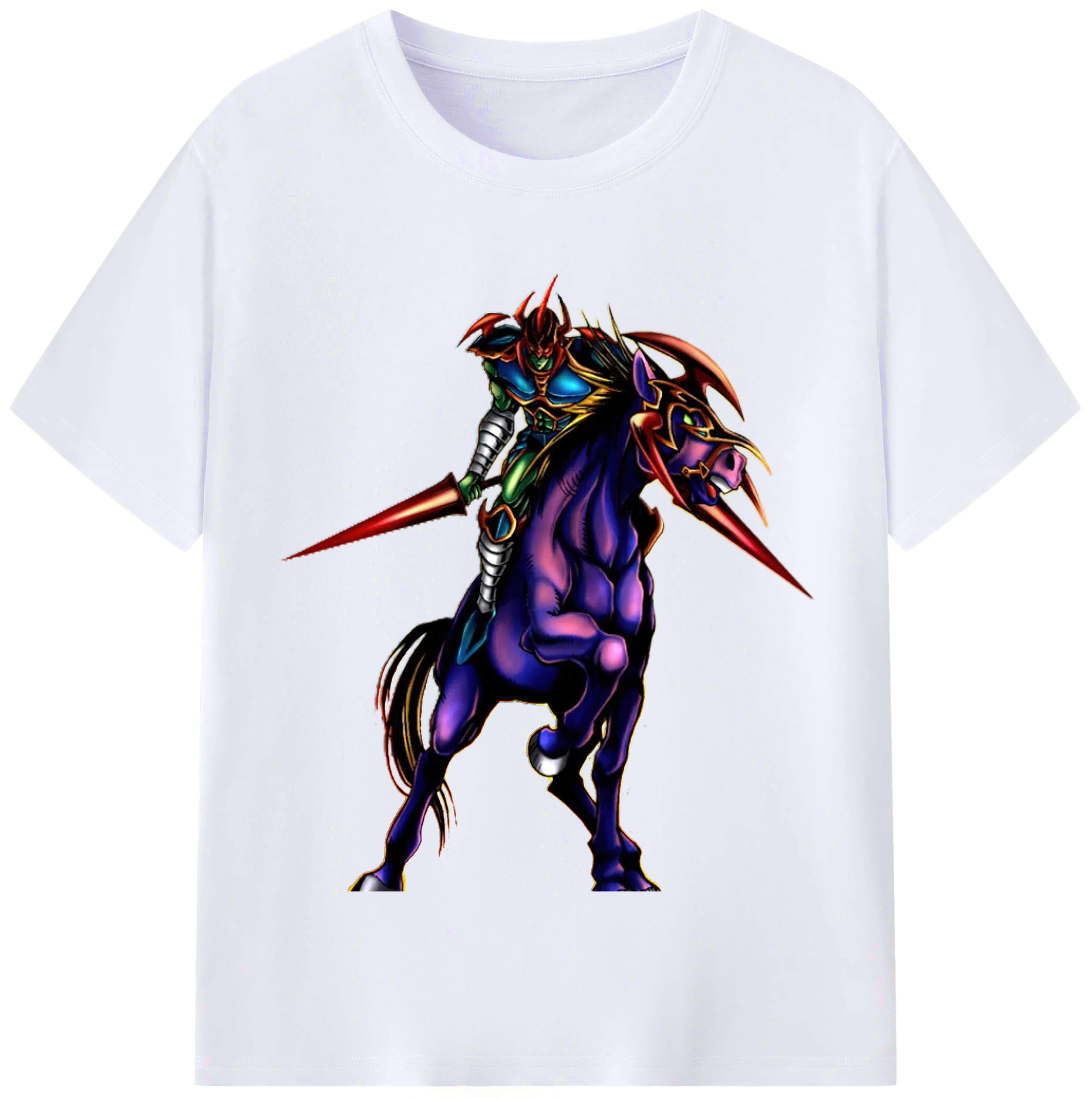 （画像用） 遊☆戯☆王 Yu-Gi-Oh! レディースカジュアルプリントTシャツ（綿100％）