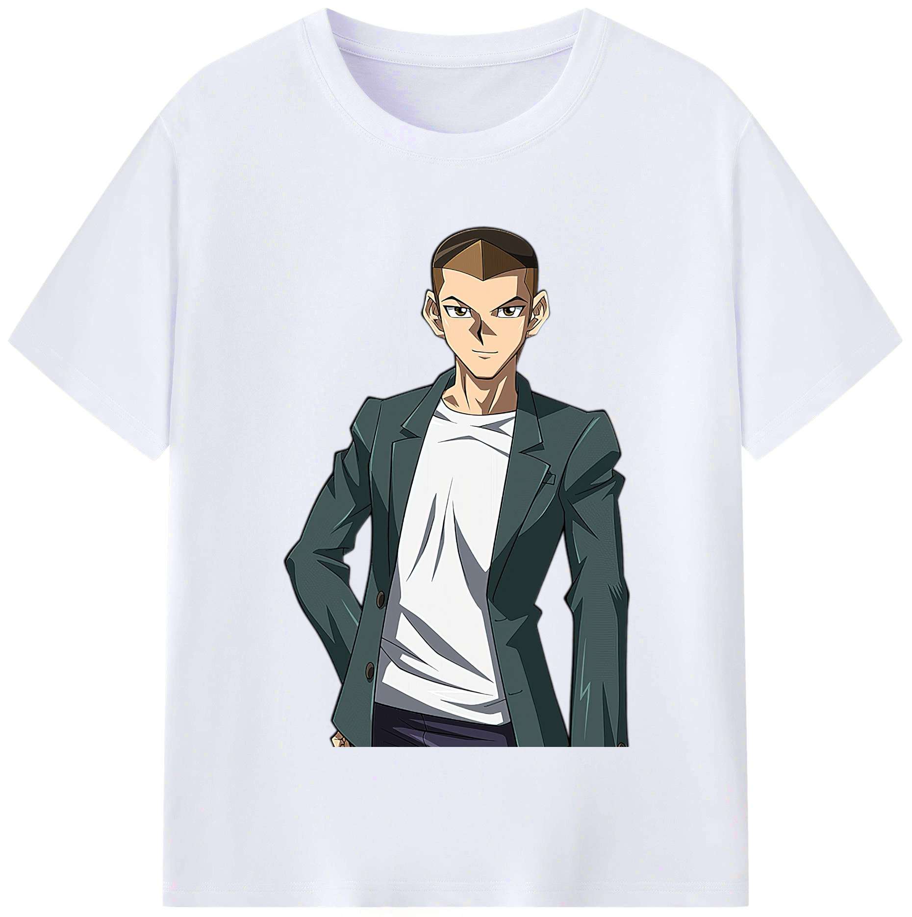 （画像用） 遊☆戯☆王 Yu-Gi-Oh! レディースカジュアルプリントTシャツ（綿100％）