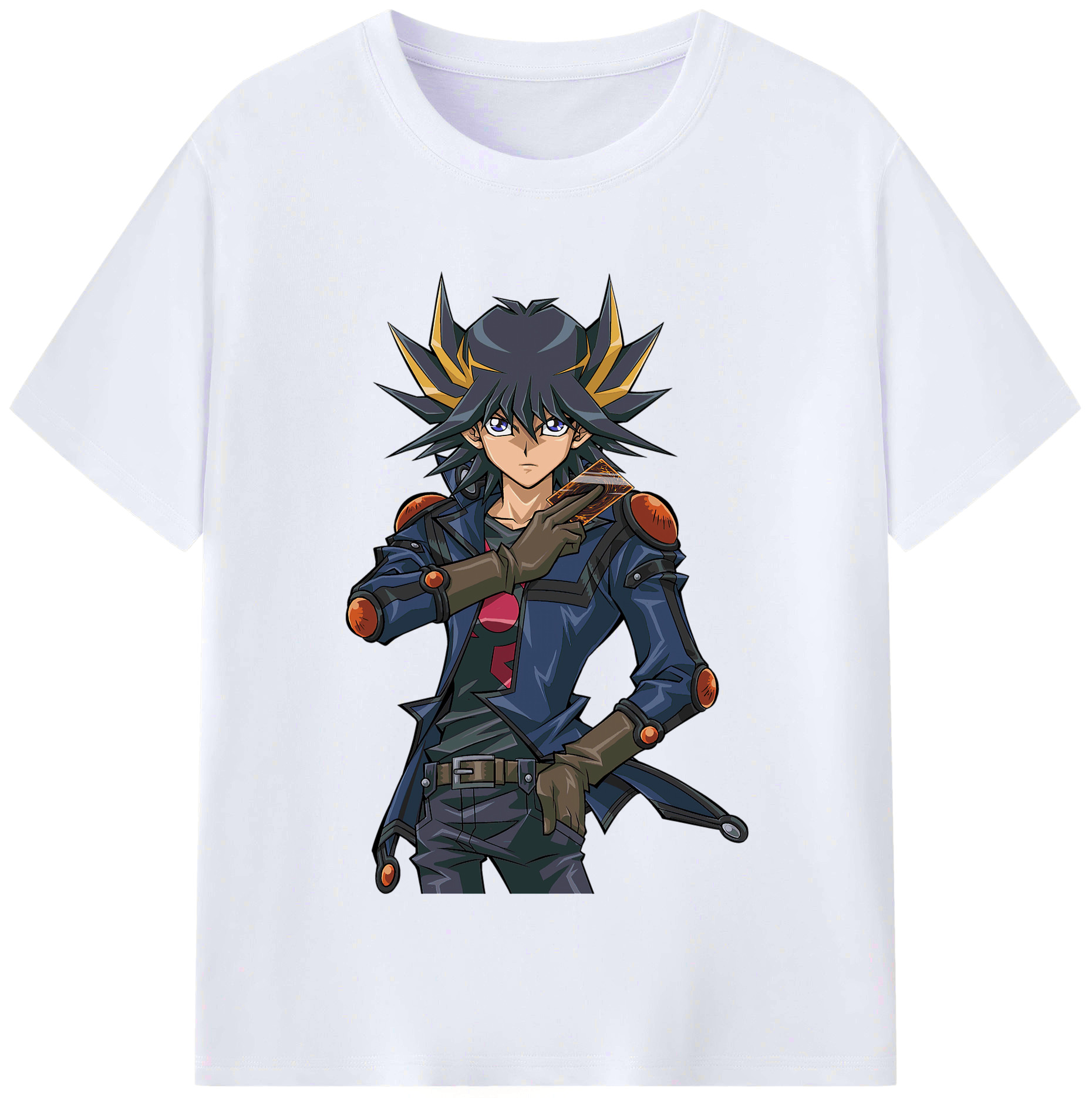 （画像用） 遊☆戯☆王 Yu-Gi-Oh! レディースカジュアルプリントTシャツ（綿100％）