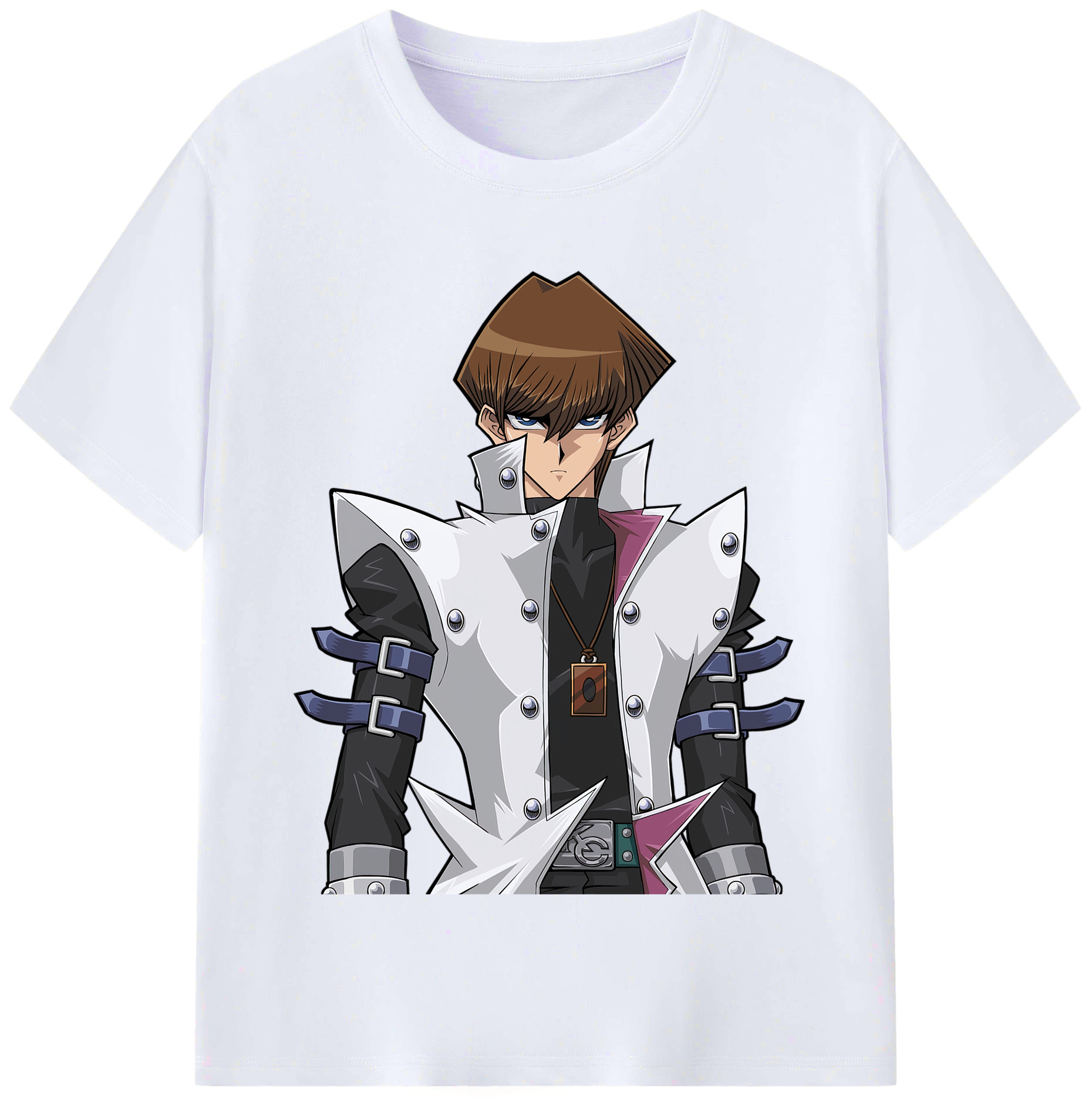 （画像用） 遊☆戯☆王 Yu-Gi-Oh! レディースカジュアルプリントTシャツ（綿100％）