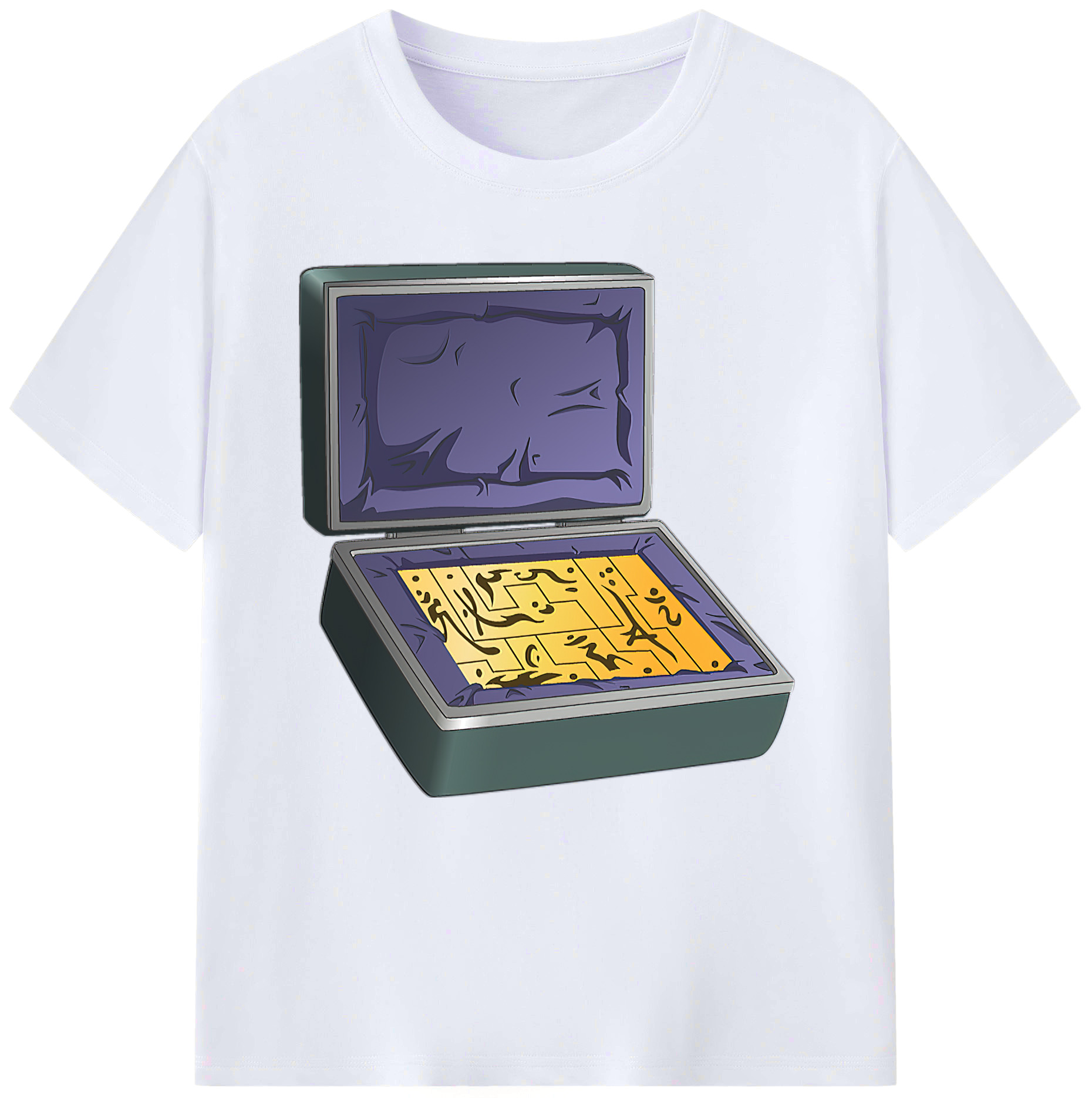 （画像用） 遊☆戯☆王 Yu-Gi-Oh! レディースカジュアルプリントTシャツ（綿100％）