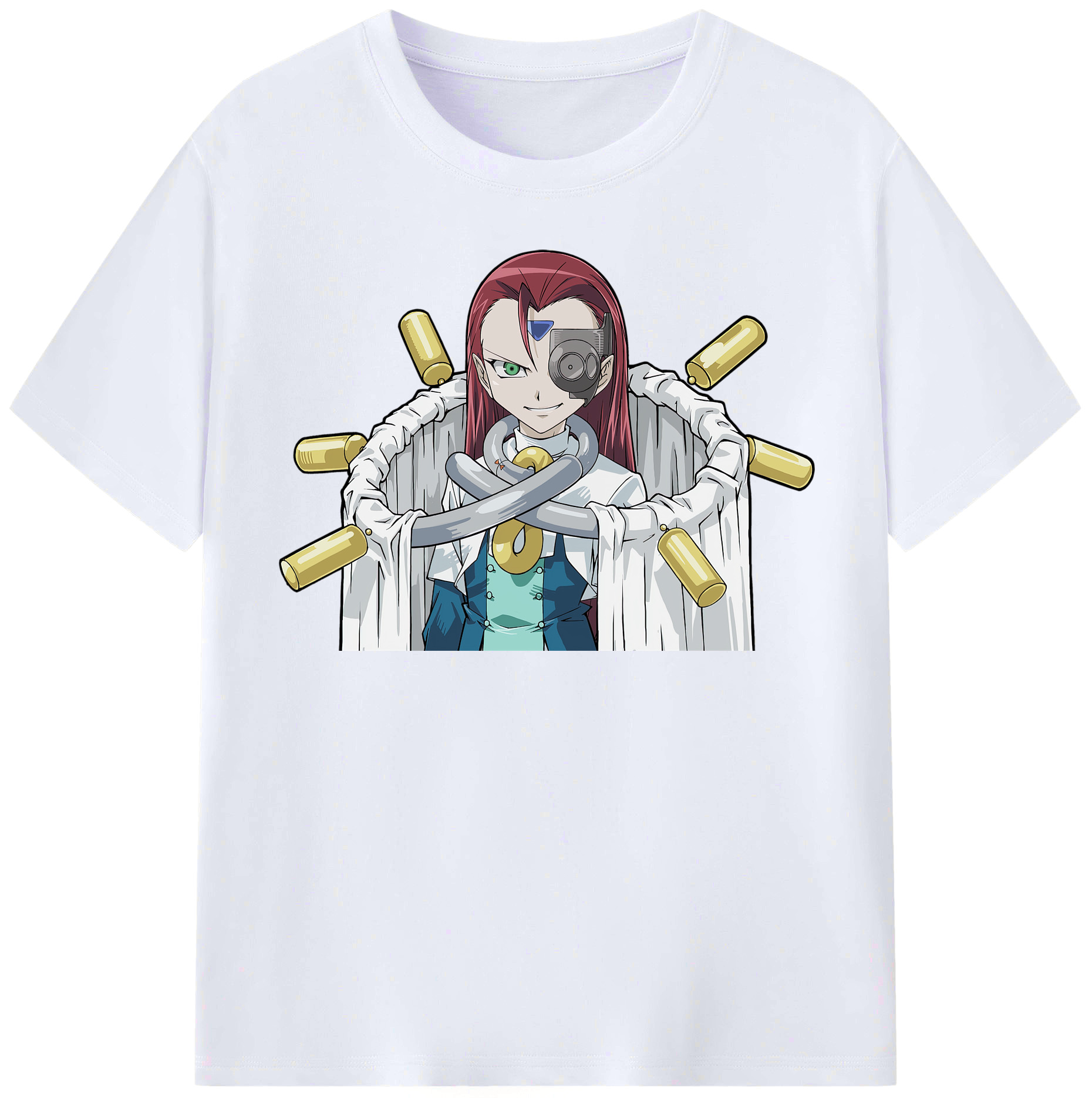 （画像用） 遊☆戯☆王 Yu-Gi-Oh! レディースカジュアルプリントTシャツ（綿100％）