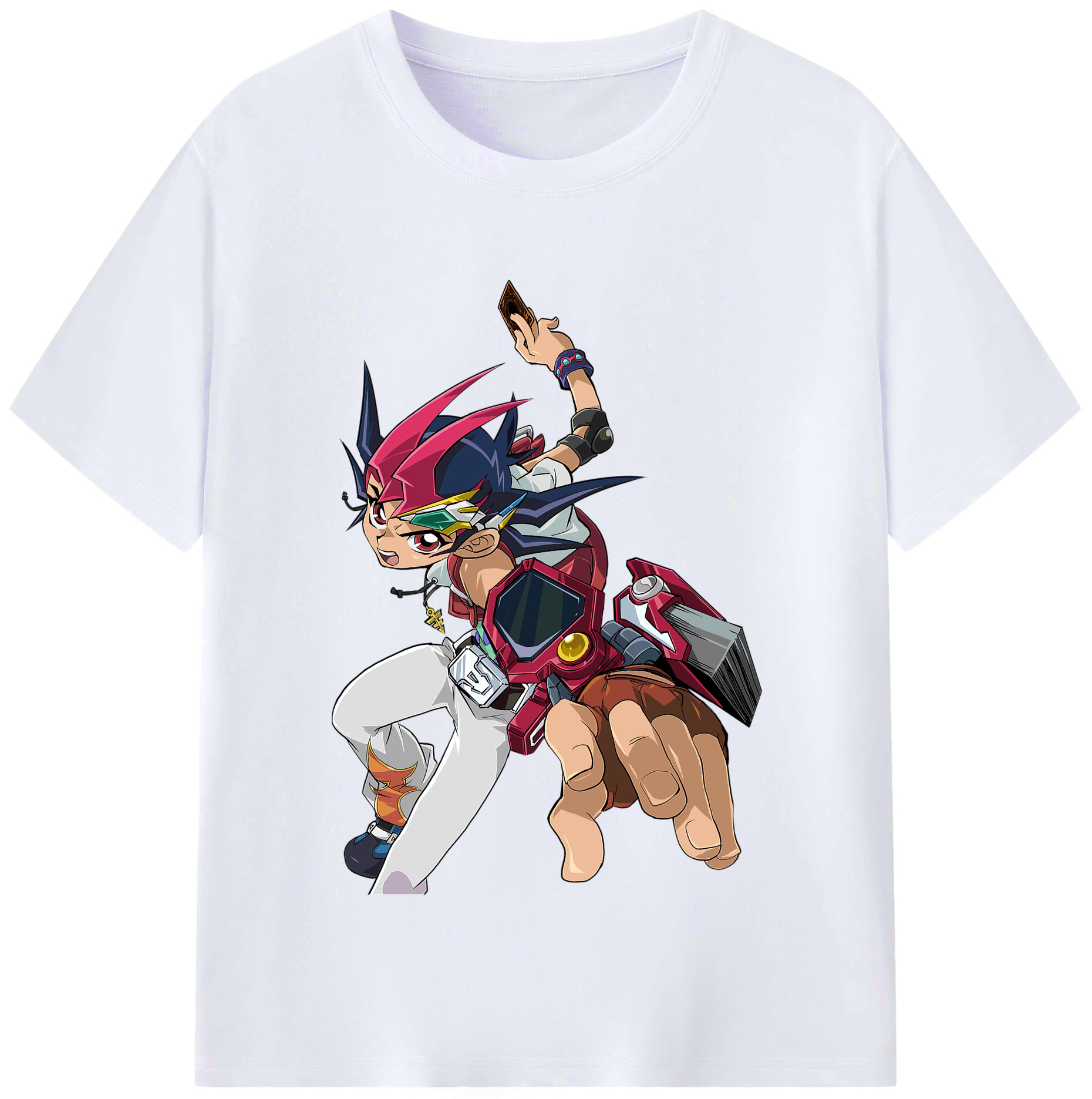 （画像用） 遊☆戯☆王 Yu-Gi-Oh! レディースカジュアルプリントTシャツ（綿100％）